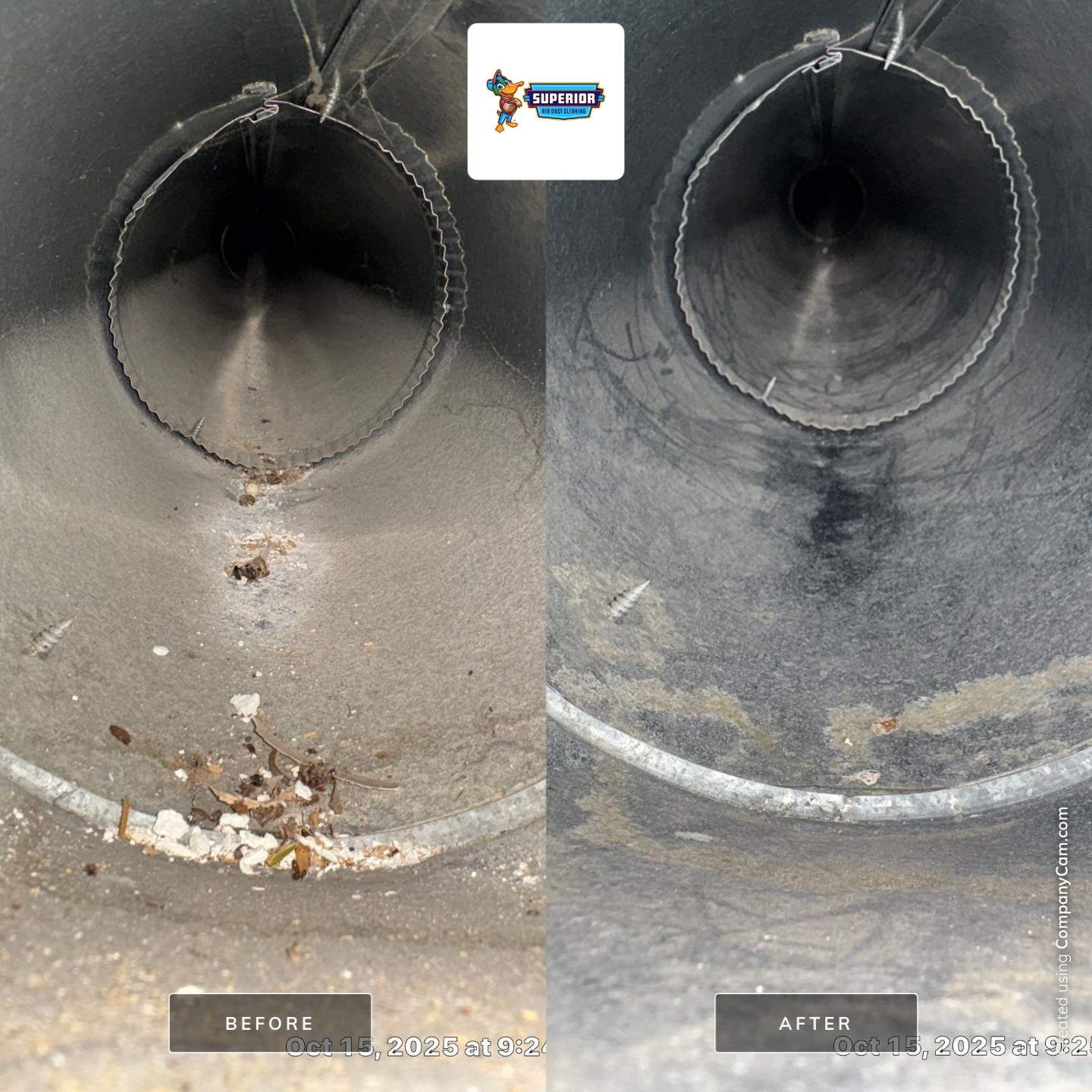 Air Duct Cleaning With a Vacuum Truck in Austintown, OH by Superior Air Duct Cleaning
