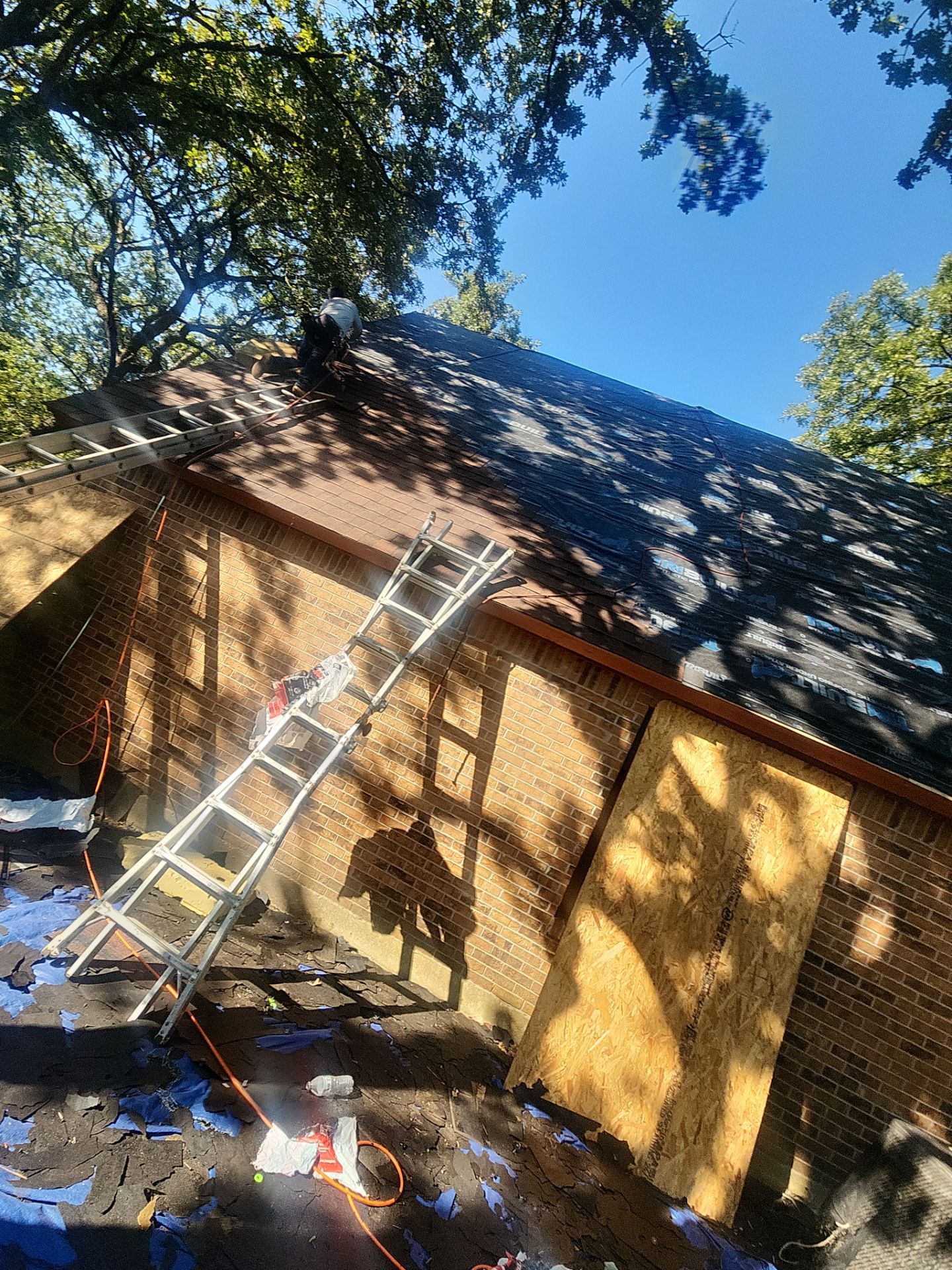 Project in Azle by Lonestar Roofing and Restoration LLC.