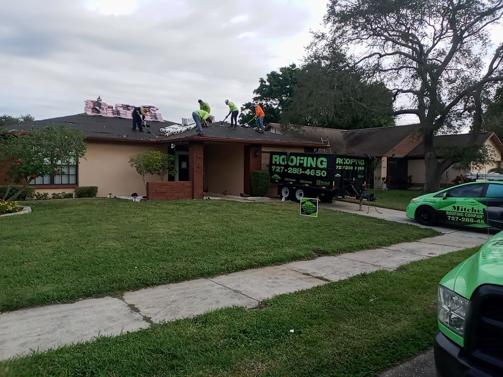 Project in Clearwater 33762 by Mitchell Roofing Company LLC 