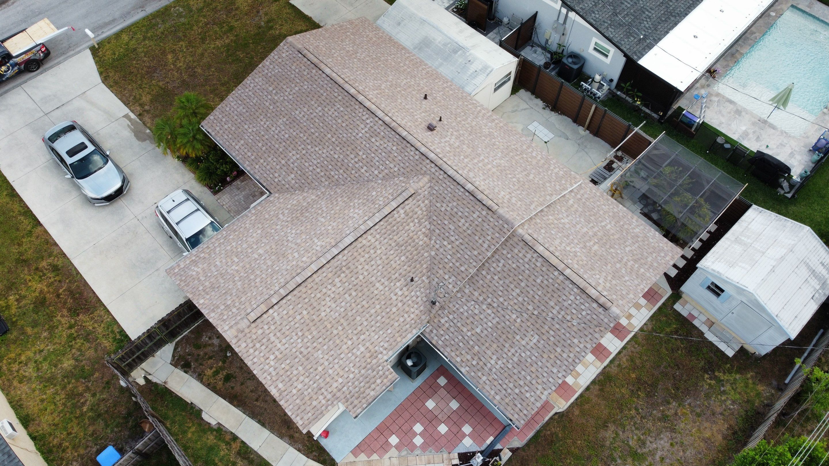 Roof Replacement in Lutz, FL. by Steadfast Roofing