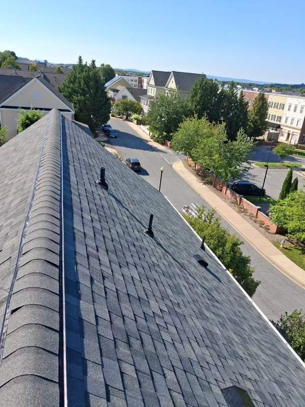 Multi-Story Residential Roof Replacement in Urbana by Frederick Roof Repair