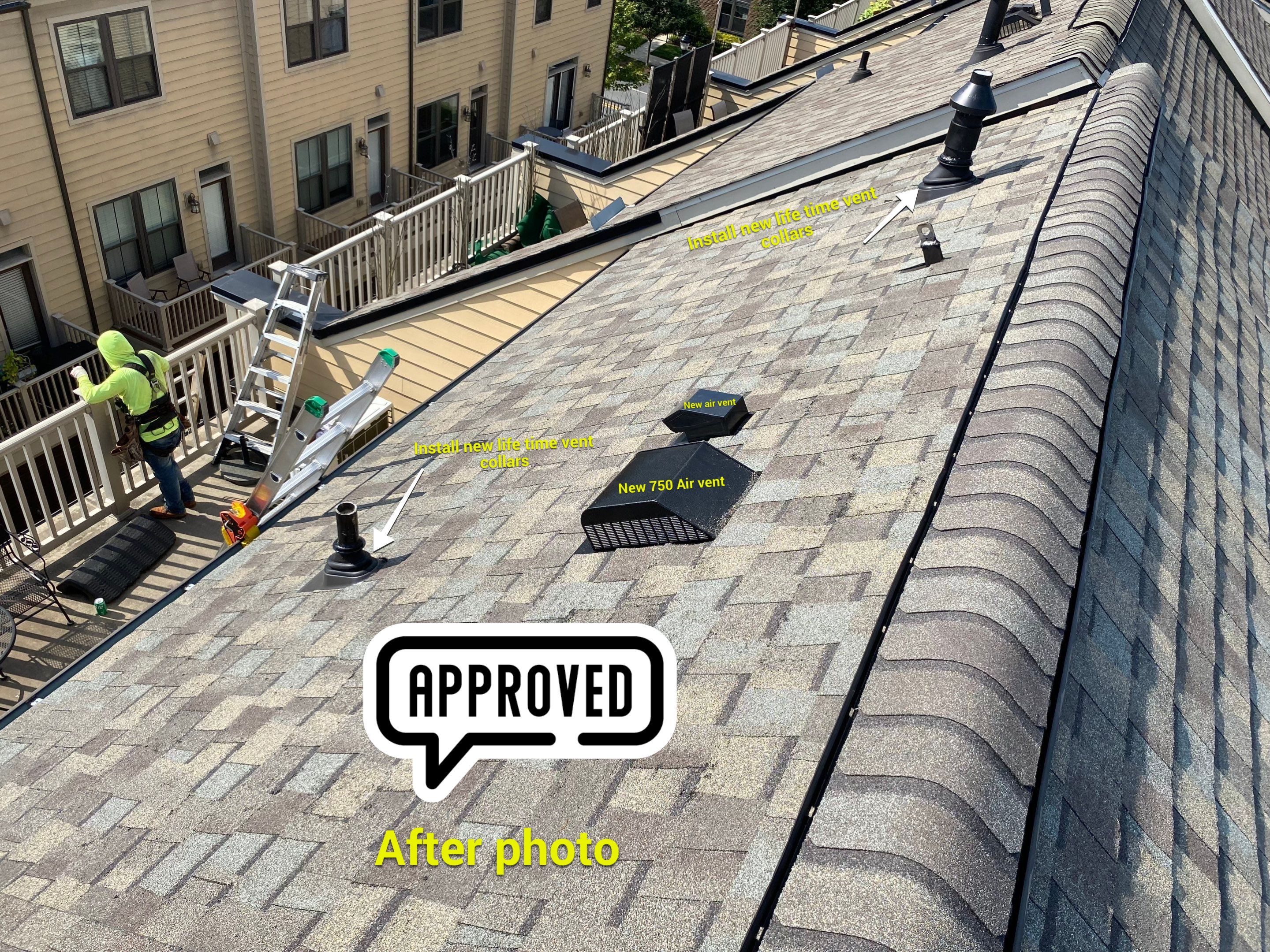 New Shingle Roof Installation  by Alpha Design Services