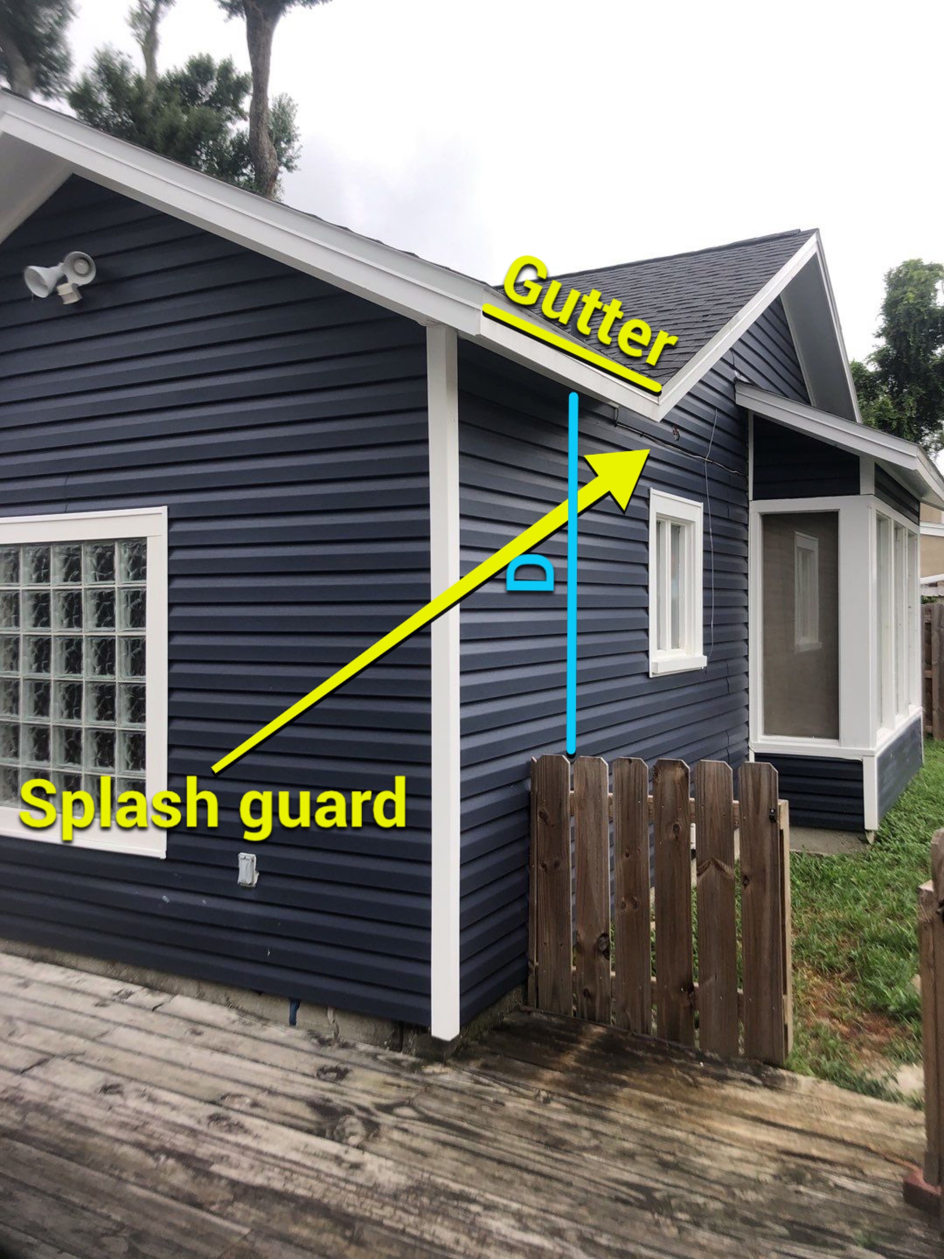 Gutter Installation using K-Style Seamless Gutters by Gutter Professors