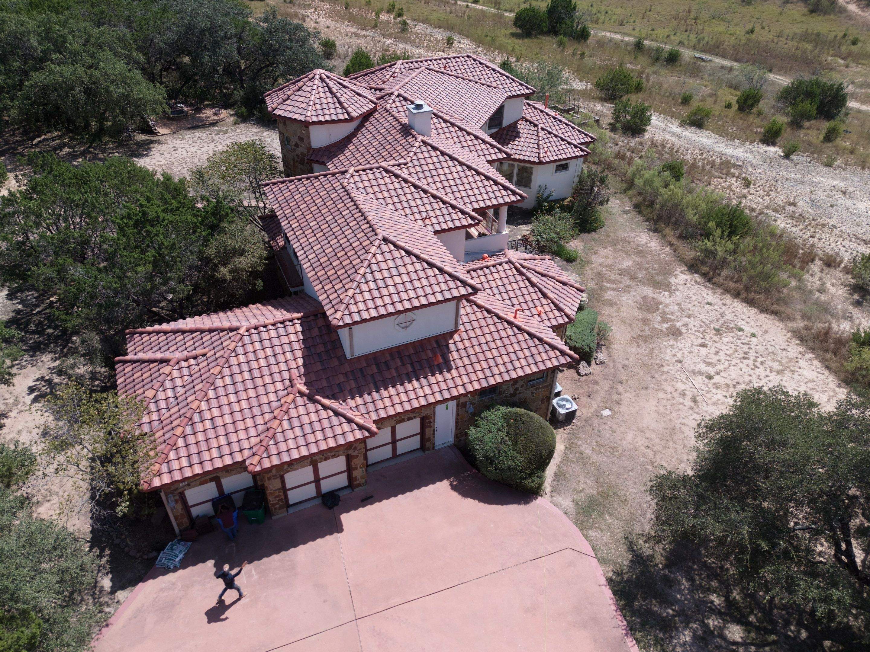 Concrete Tile Roof Replacement by Lapeyre Roofing