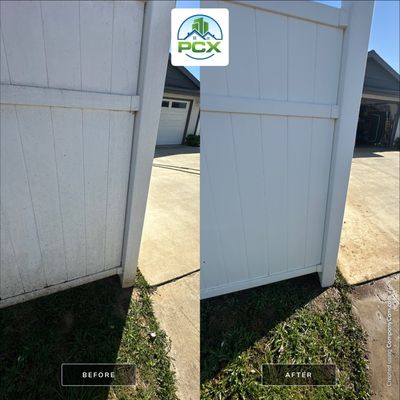 Costa Mesa Pressure Washing - Vinyl Fence