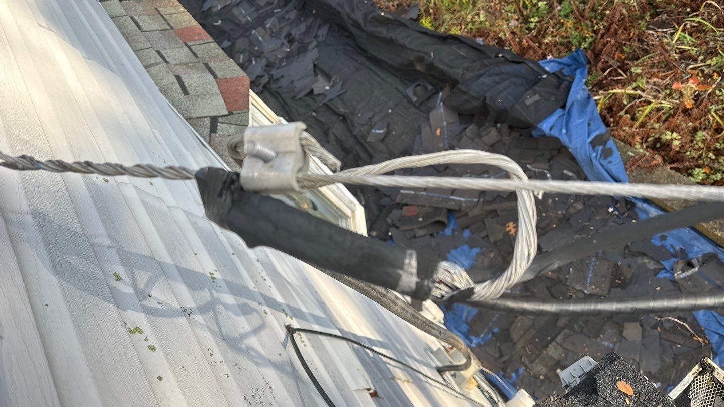 Roof Replacement using CertainTeed Landmark Moire Black by 180 Contractors