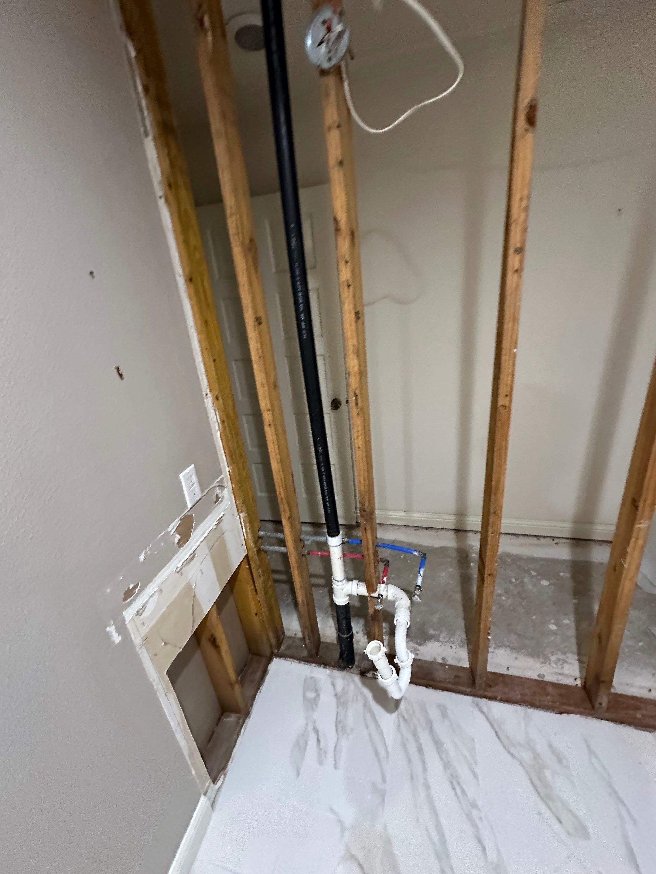 Bathroom Remodel with Water Mitigation Equipment | LT Contractors by L&T General Contractors and Restoration INC