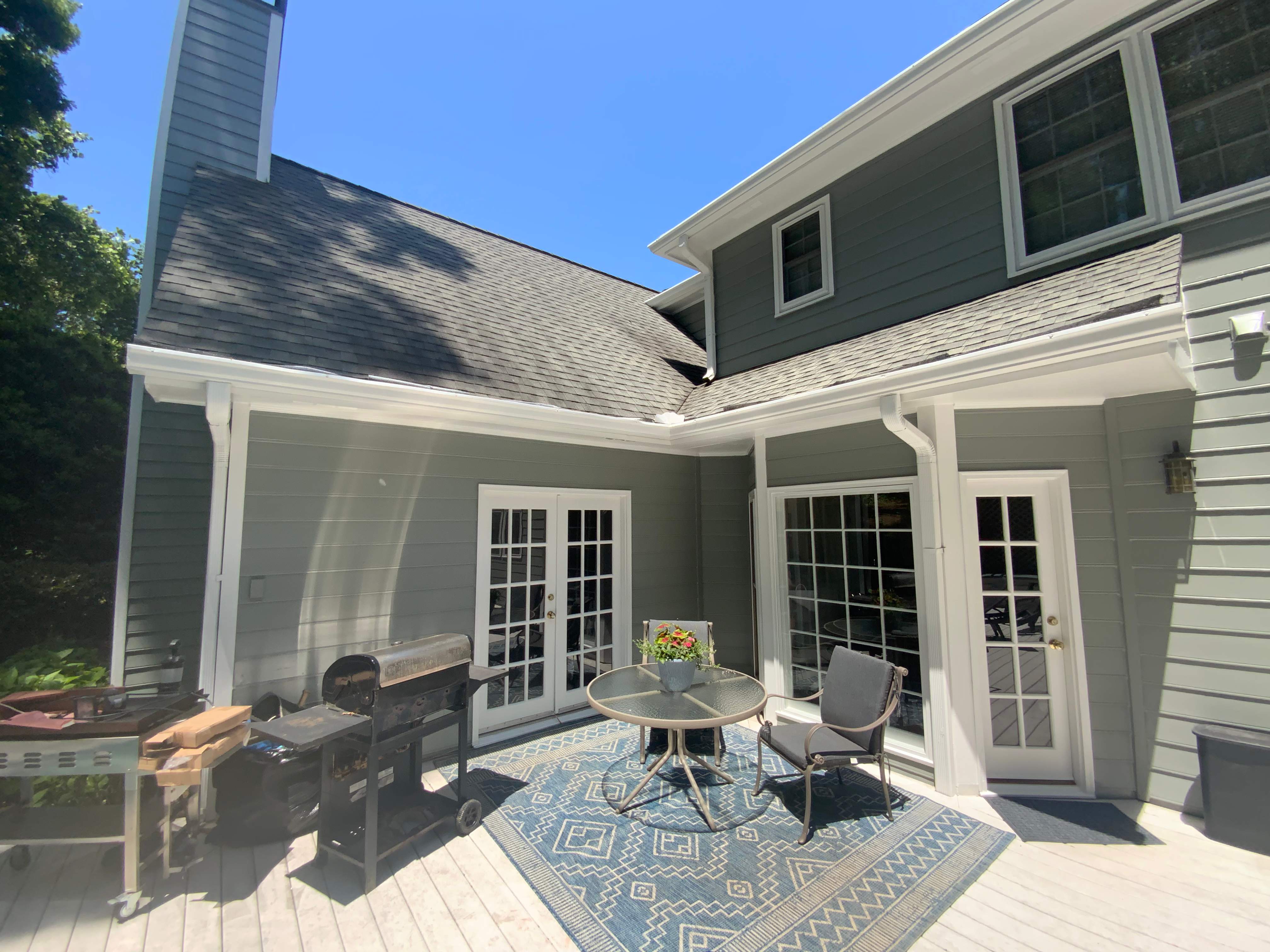 Full Exterior Home Repainting and Trim Refinishing in Roswell by Swift Home Renovations