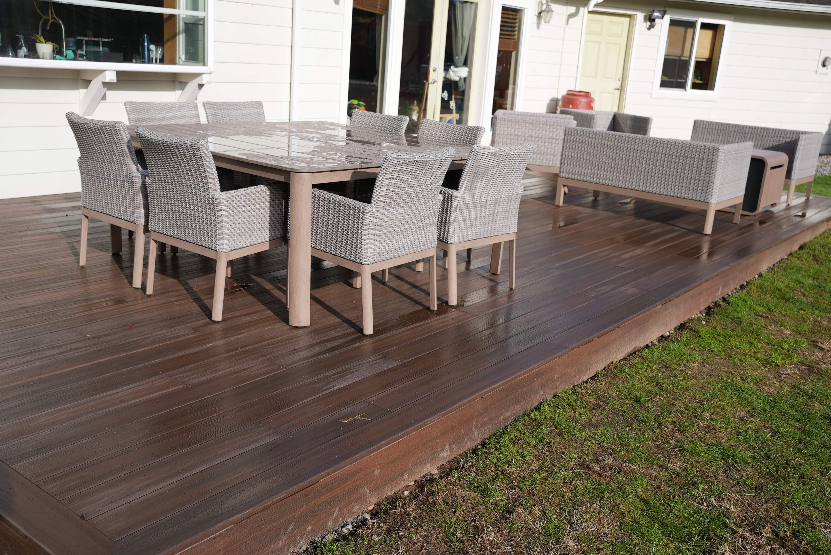 Daniel | Back Deck Installation  by Jireh Asphalt & Concrete Inc 