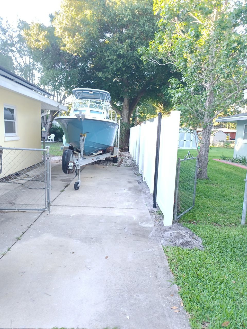 Bradenton, FL 6ft. Tall White Vinyl Privacy Fence  by Asap fence and gates, LLC