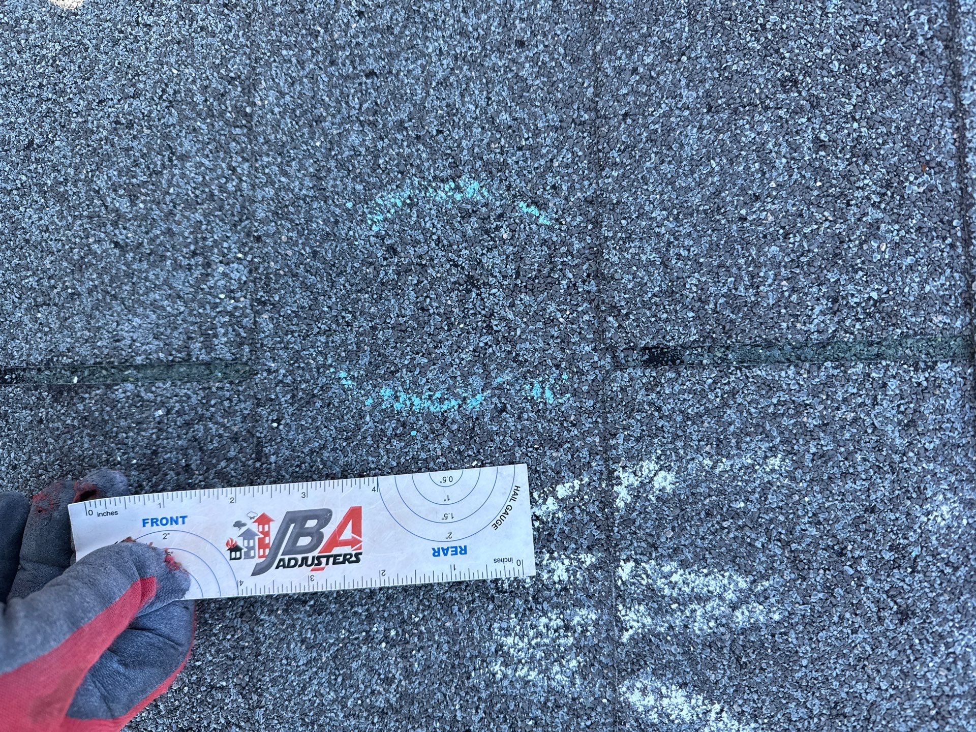 Roof replacement and interior repair by hail and wind damage by Just Brilliant Restoration JBR