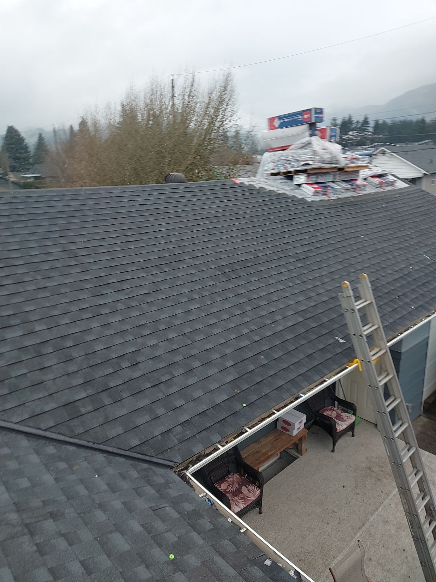Residential Re-Roof using GAF Timberline HDZ by Top Notch Roofing Inc