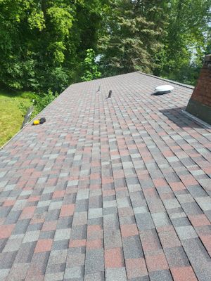 Residential Roofing Installation using Owens Corning TruDefinition Duration AR - Colonial Slate