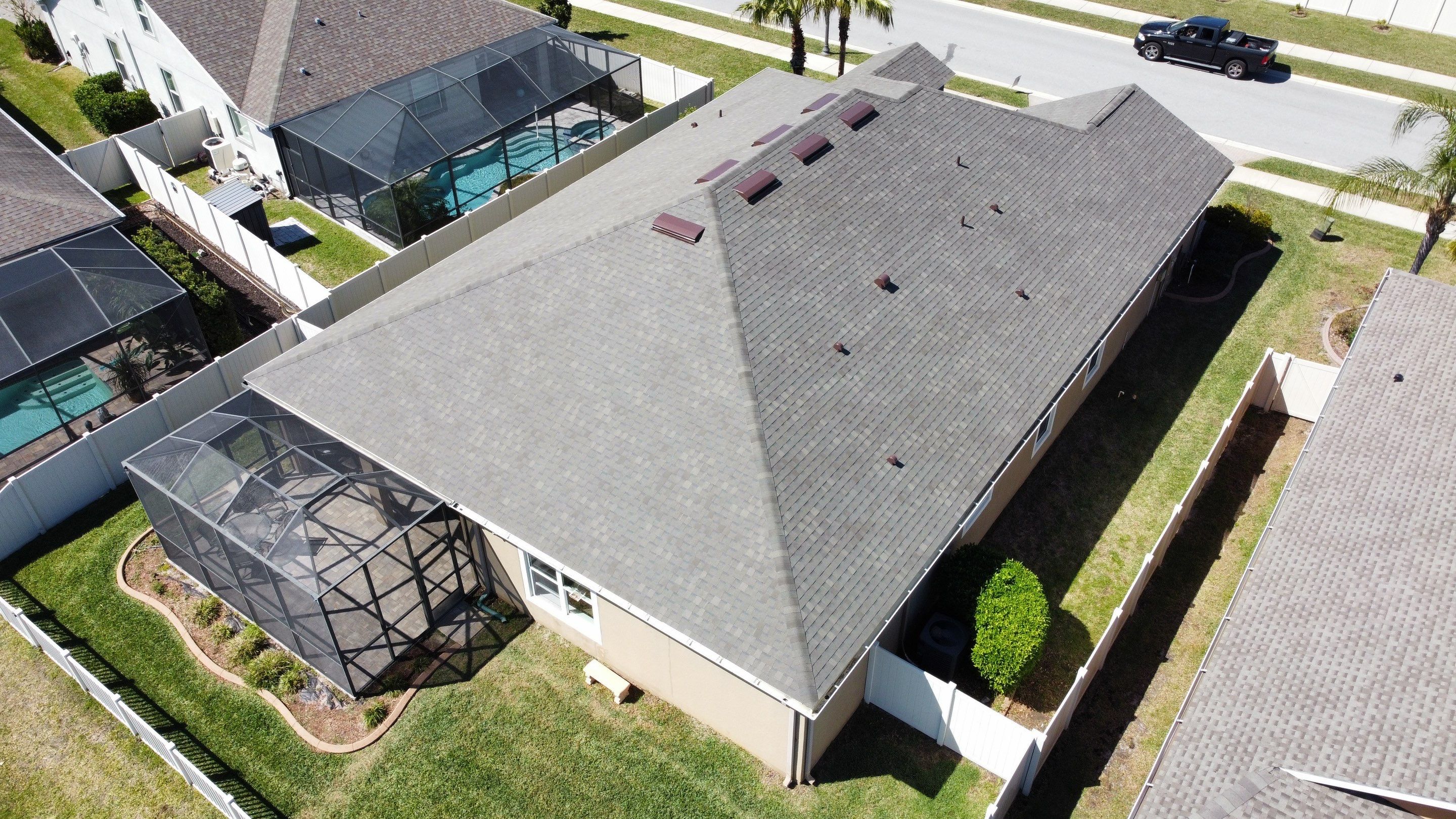 Roof Replacement in Lutz FL. by Steadfast Roofing 