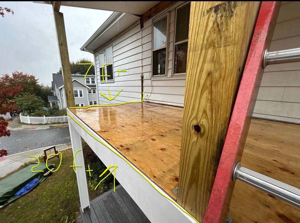 Watertown Porch EPDM Rubber Roof Installation by Mighty Dog Roofing of Greater Middlesex County