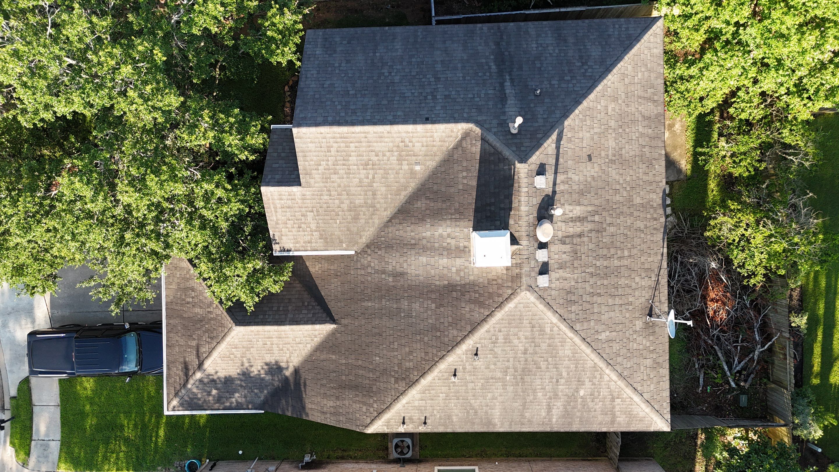 Residential Roofing Installation using IKO Dynasty by Core Four Roofing