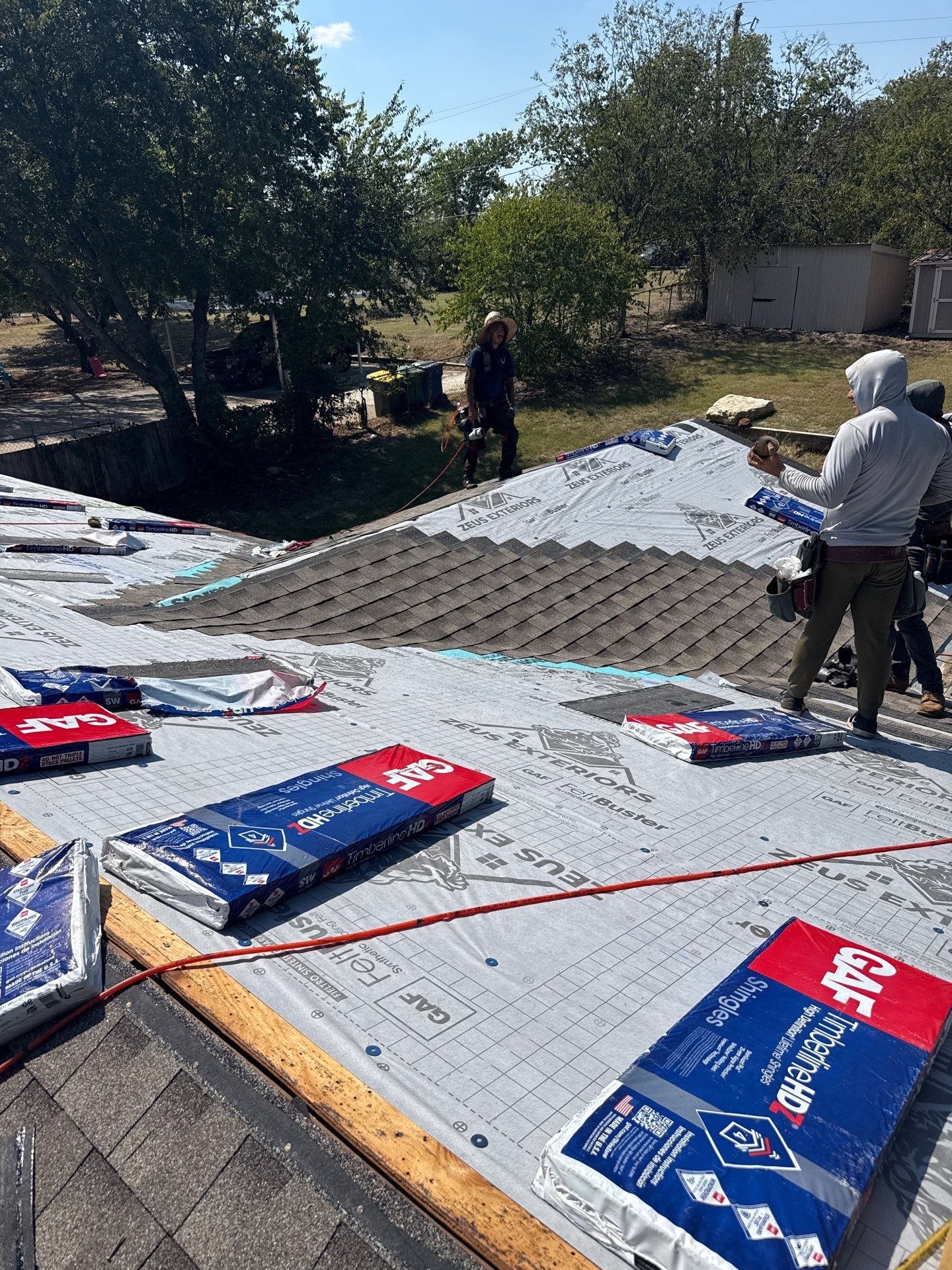 Project in Fort Worth by Zeus Exteriors