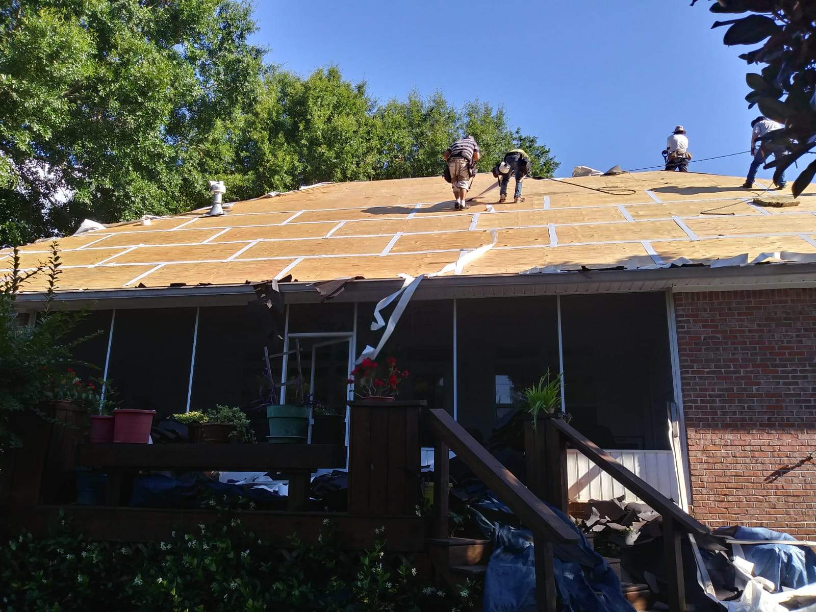 Residential Roofing Installation using Roof Replacement by American Roofing & Construction LLC