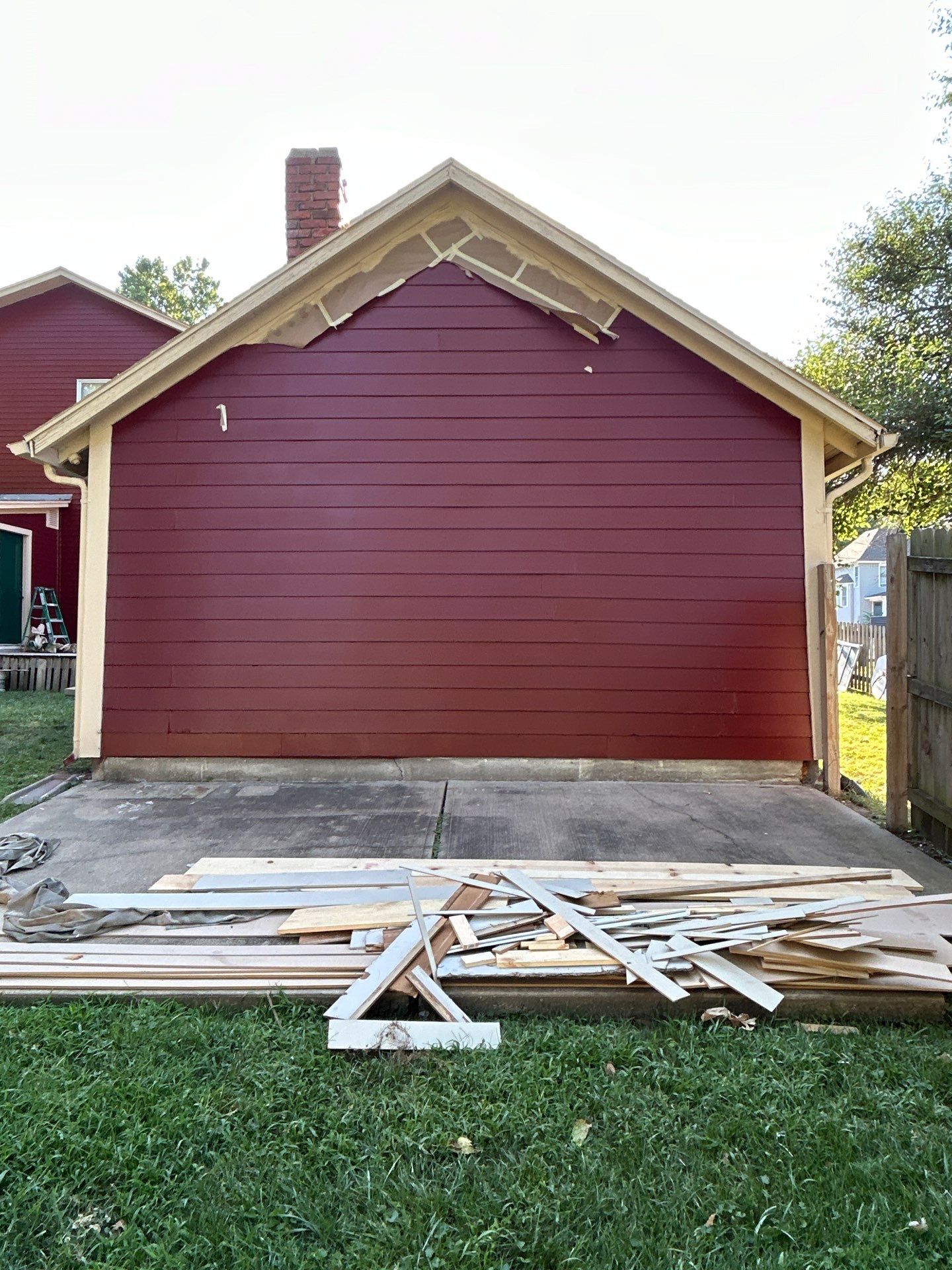 Historic Home Exterior Repair and Painting by Kevin Turner Painting