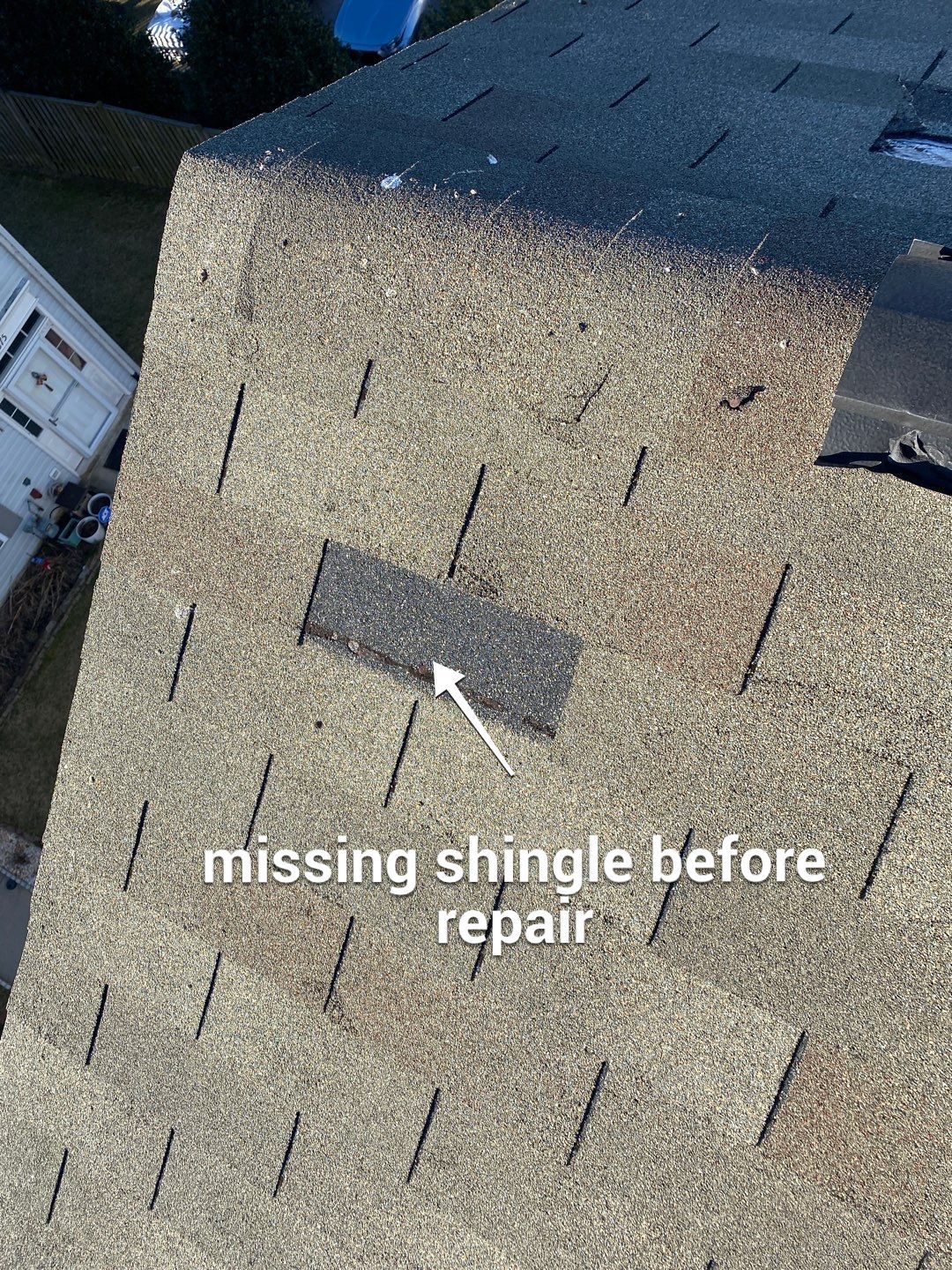 Residential Roofing Repair using XT-25 Shingles by Alpha Design Services