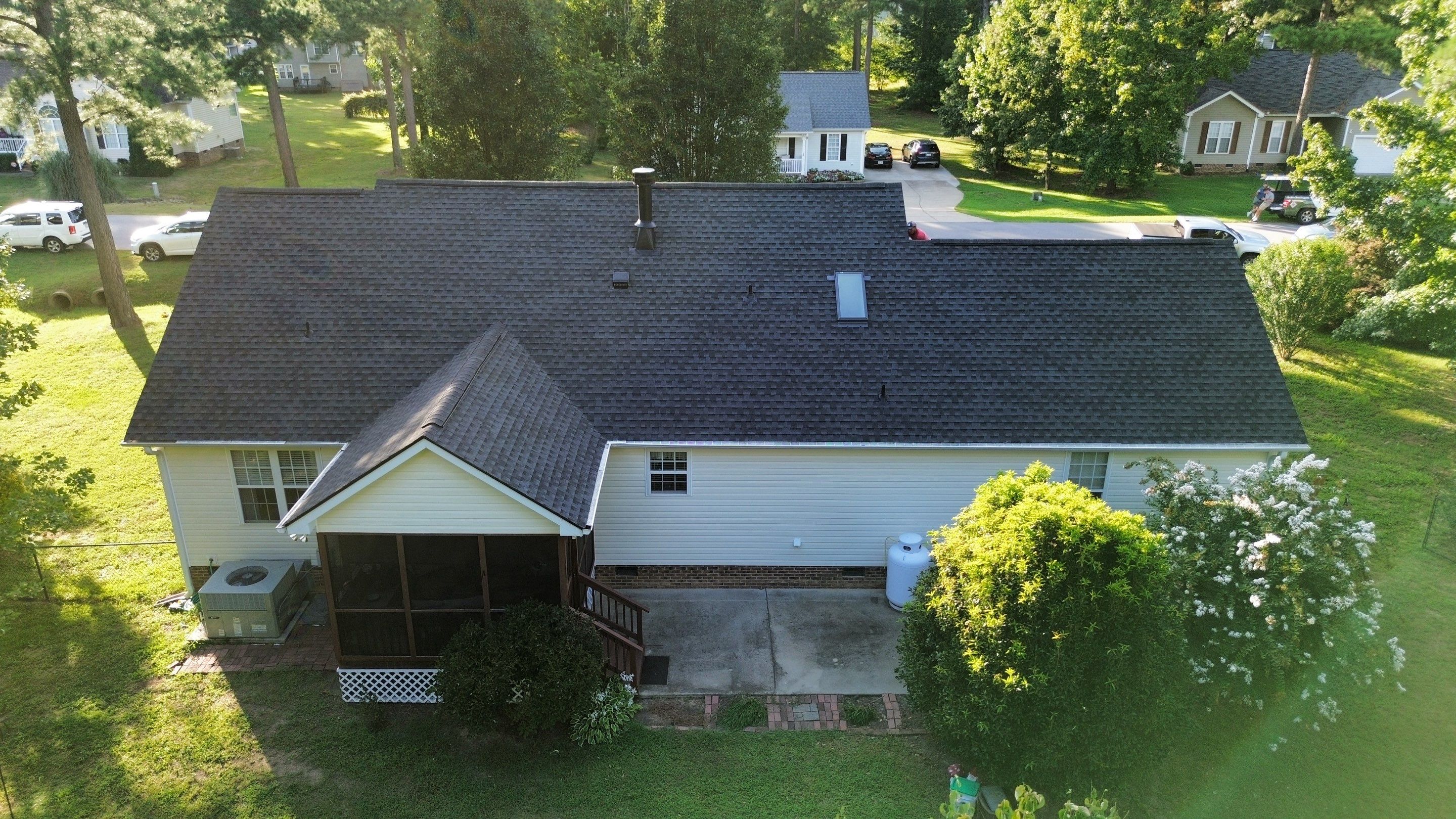 GAF HDZ Charcoal by Skybird Roofing