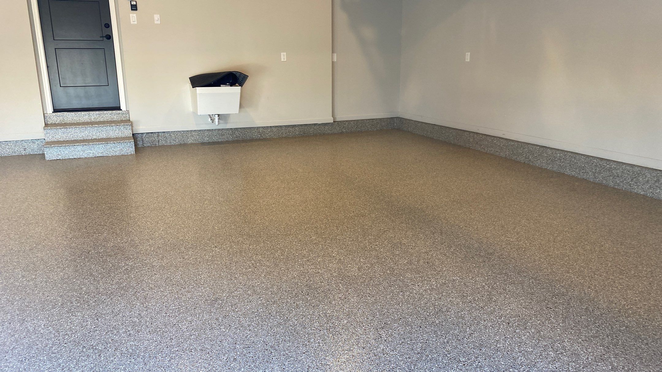 Ryan K. gets a new garage floor in Banner Garage Creekbed!  by Banner Garage