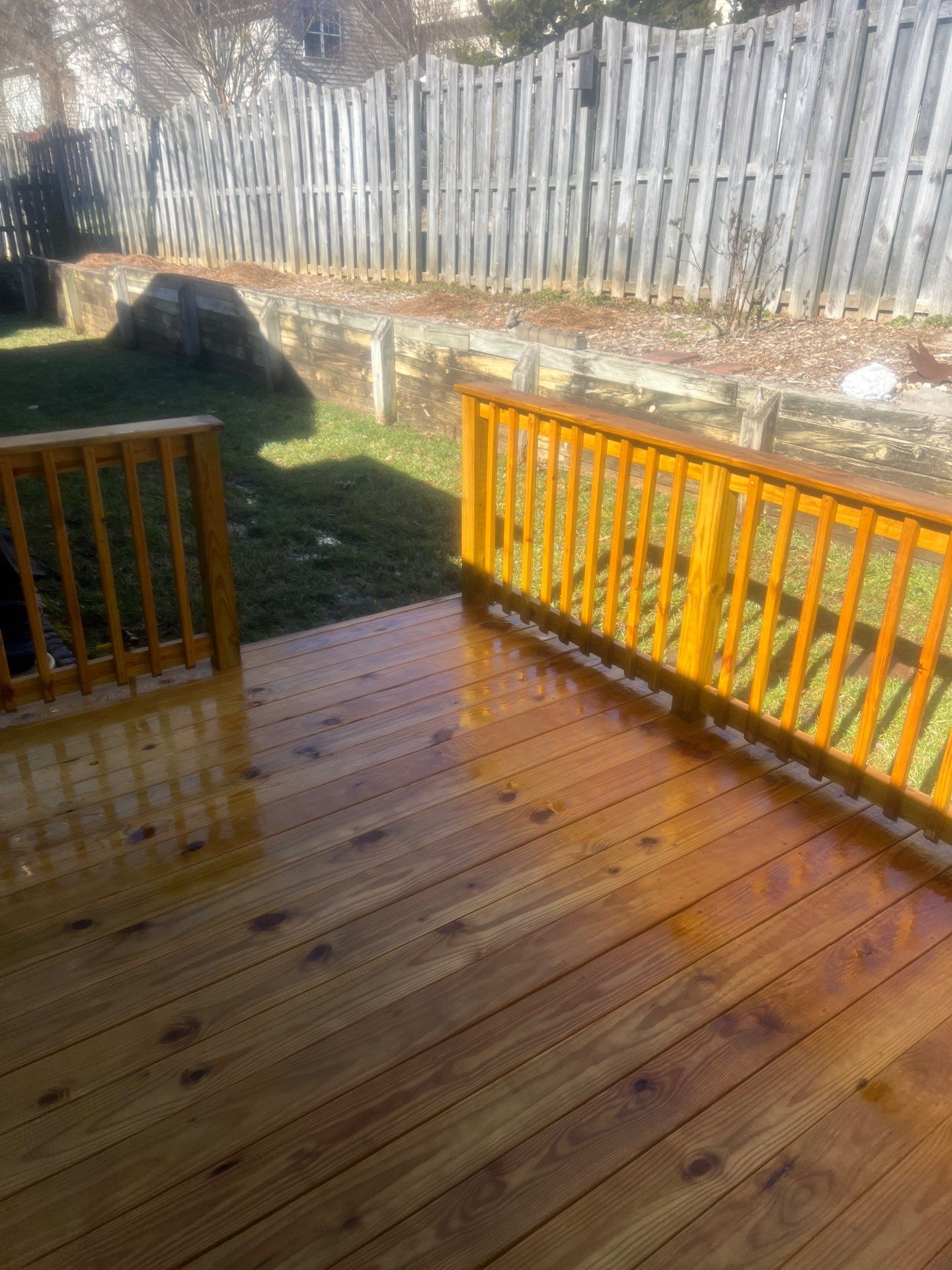 Deck using Wood Sealant by DuraSeal