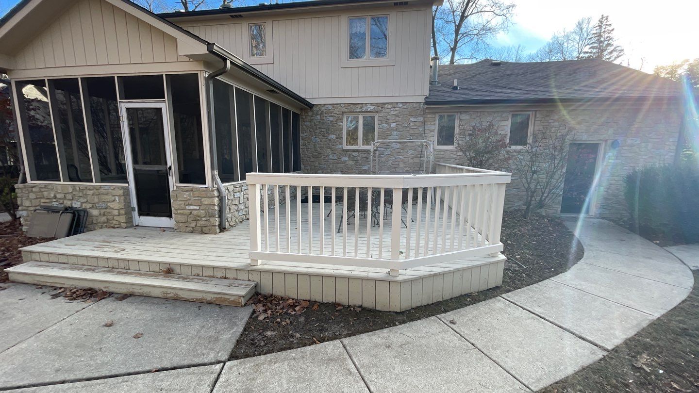 Seabreeze Roof Replacement, Exterior Siding and trim repairs and paint by 317 Roofing & Restorations