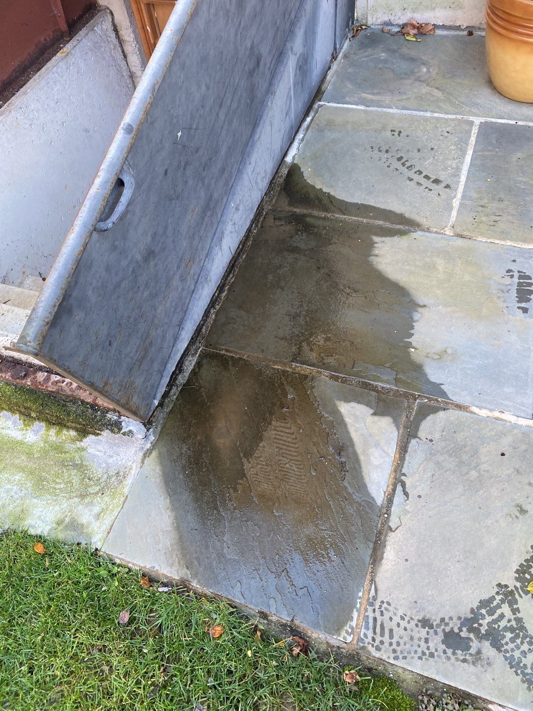 Basement Remodel using Bilco Basement Door by A Plus Exterior