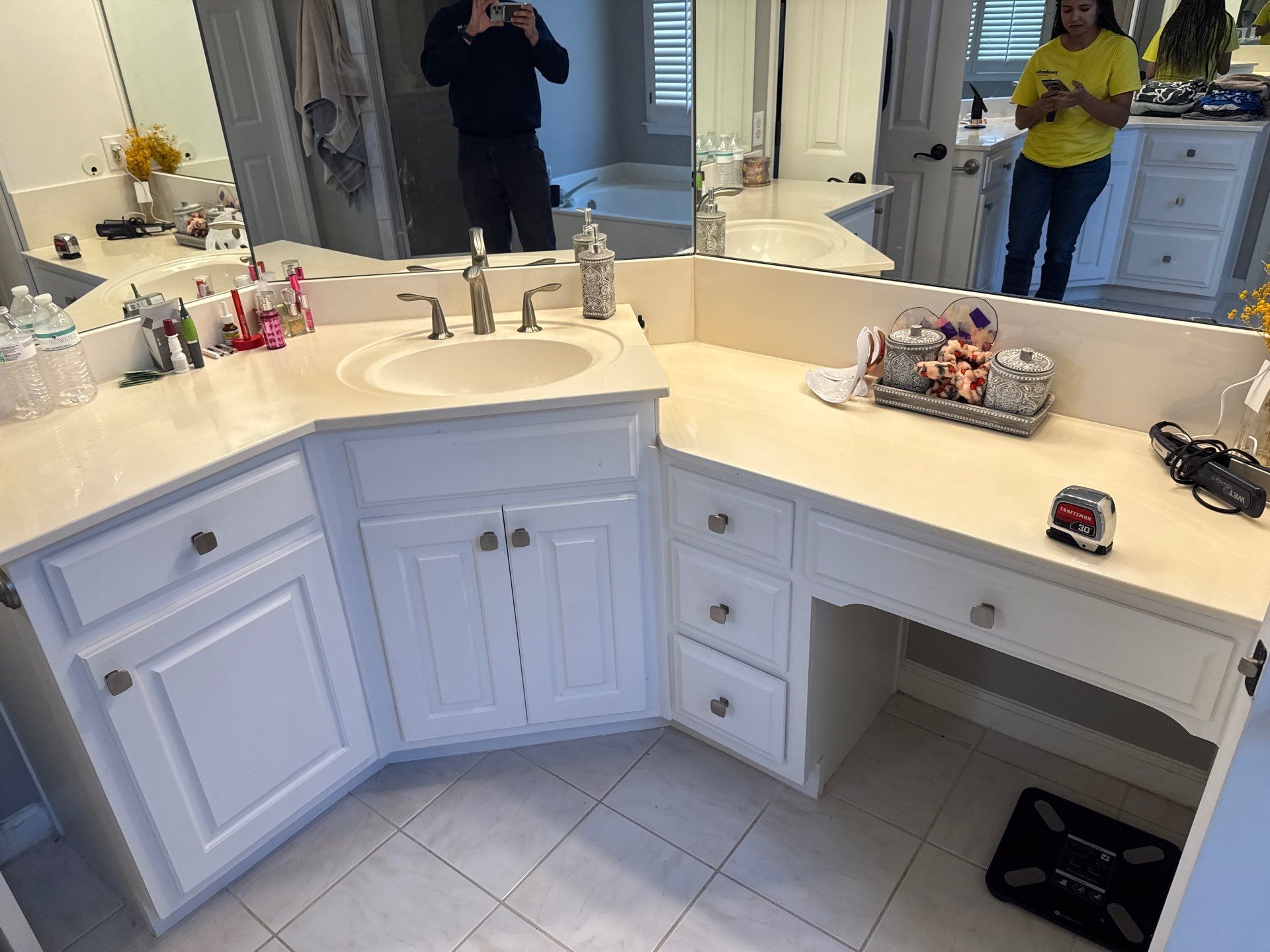Master bathroom renovation by Prudencio