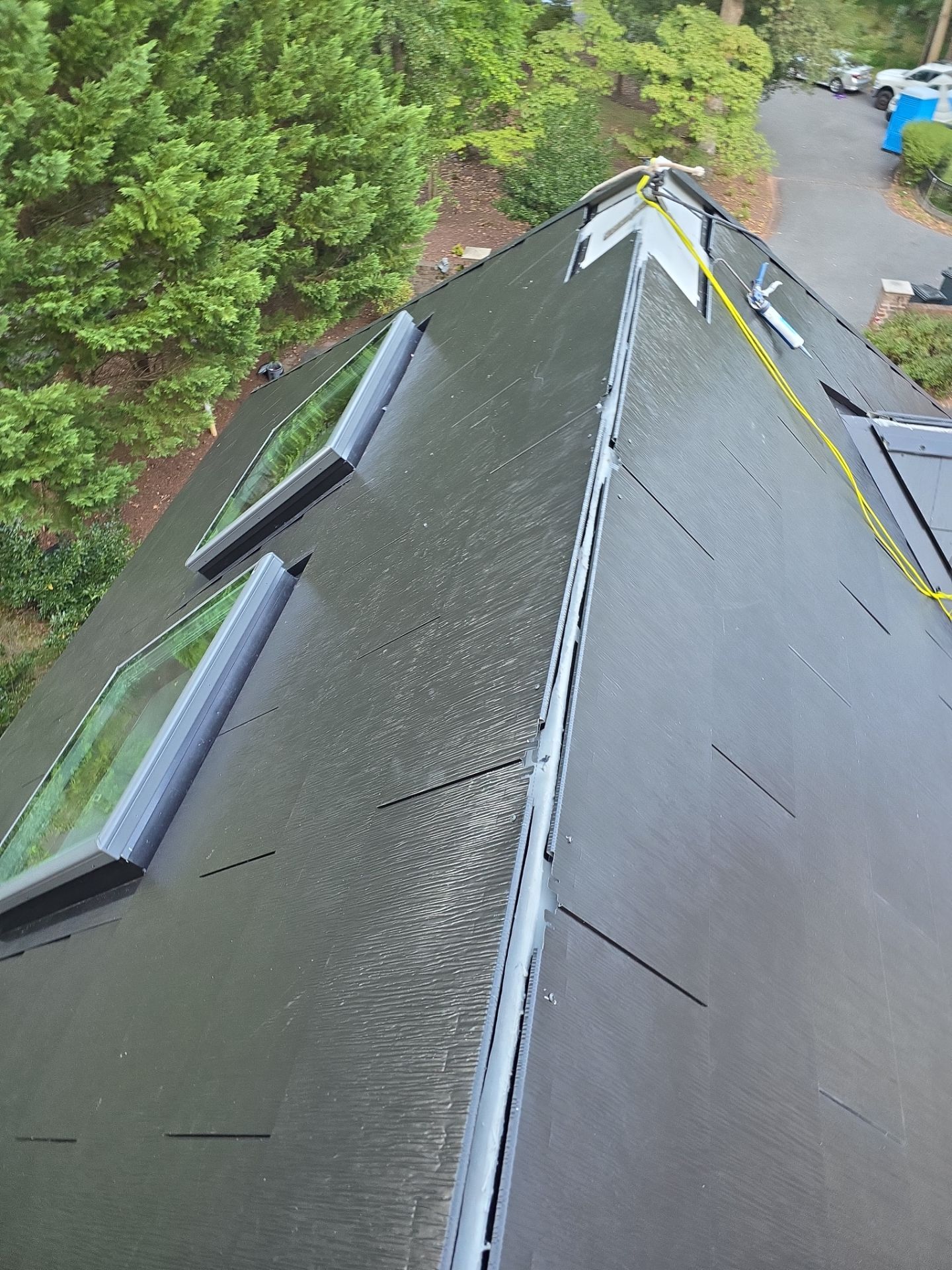 Extravagant Tesla Solar Roof in Maryland by American Home Contractors