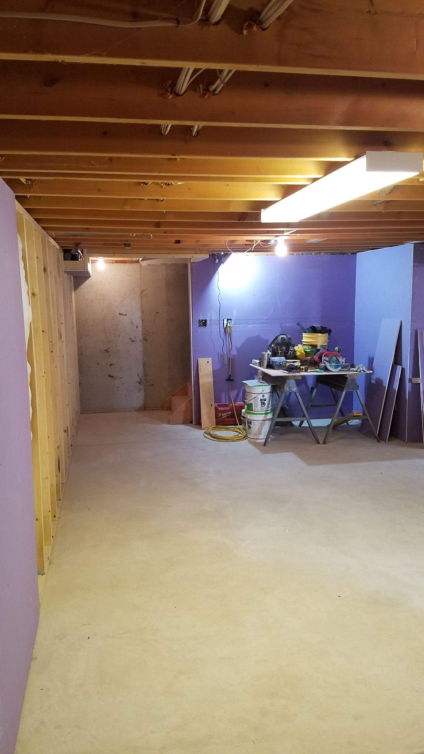 Basement Remodel by Ivy Lea Construction