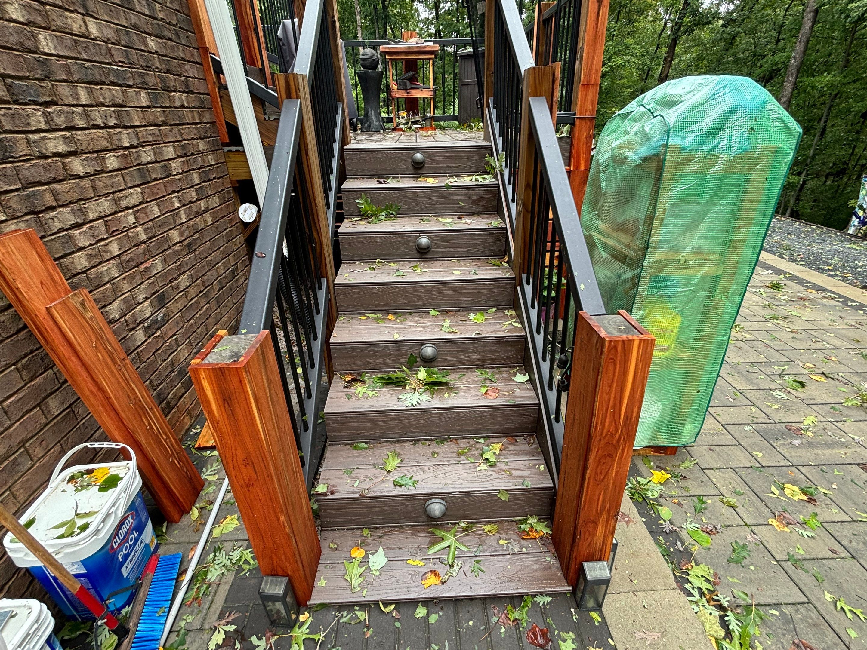 Fence and Deck using Wood Sealant and Stain by DuraSeal