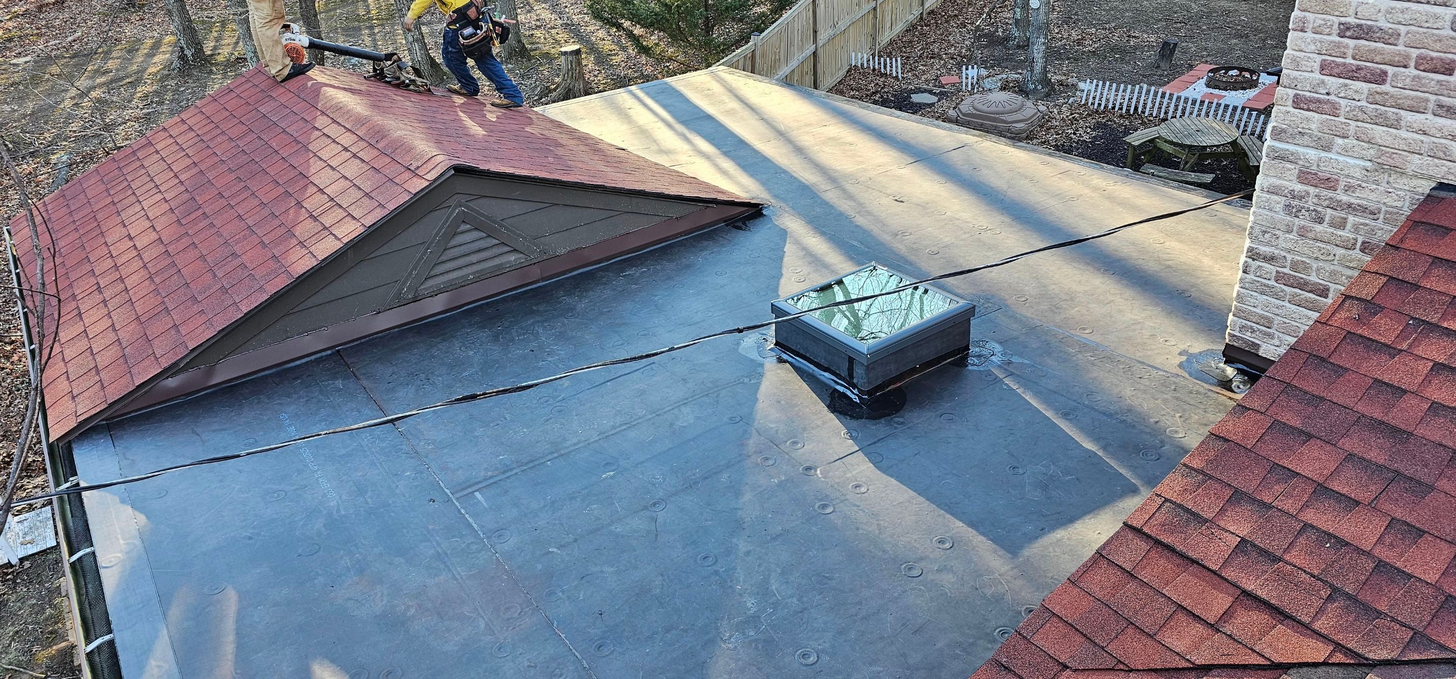 Flat Roof Replacement - EPDM by Winchester Roofing