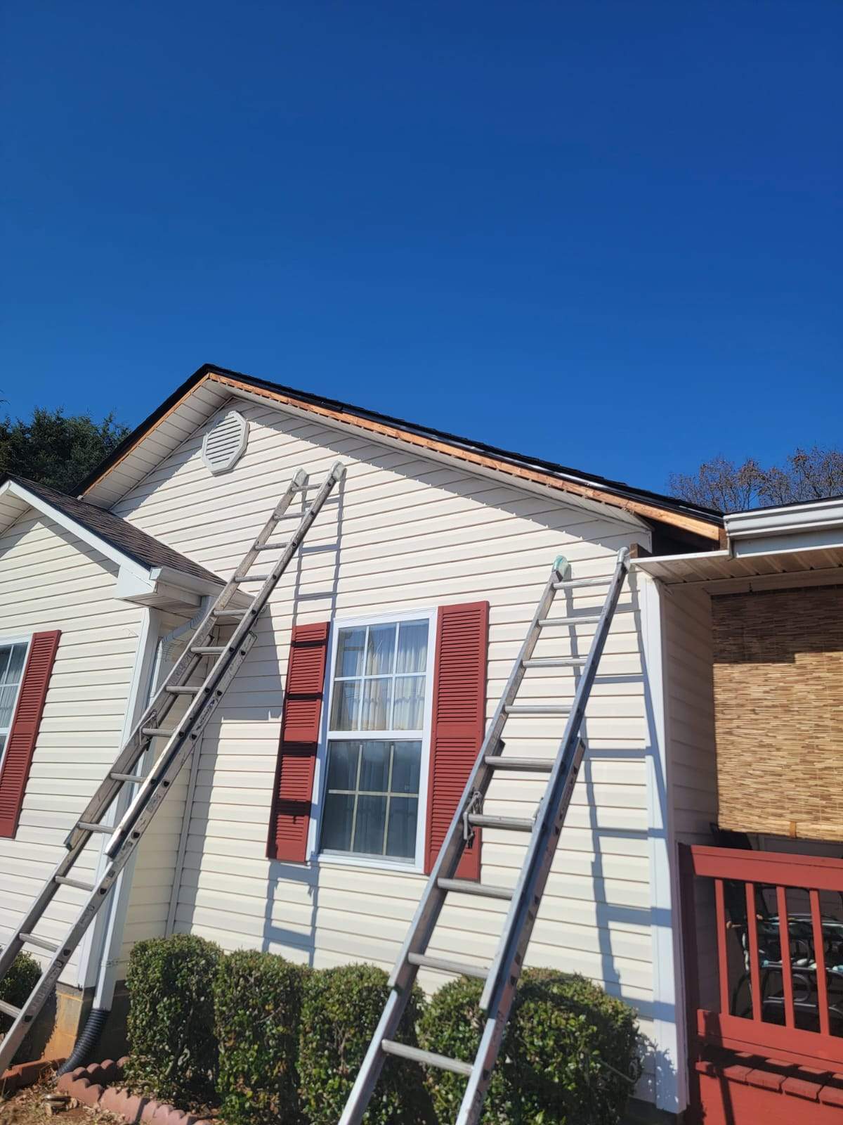 Roof replacement, siding, interior and gutter repair by hail damage by Just Brilliant Restoration JBR