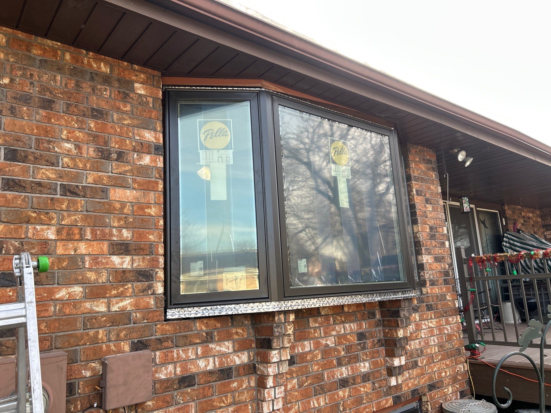 Custom Bay & Bow Window Upgrade with Pella Lifestyle Series by United Windows and Siding LLC