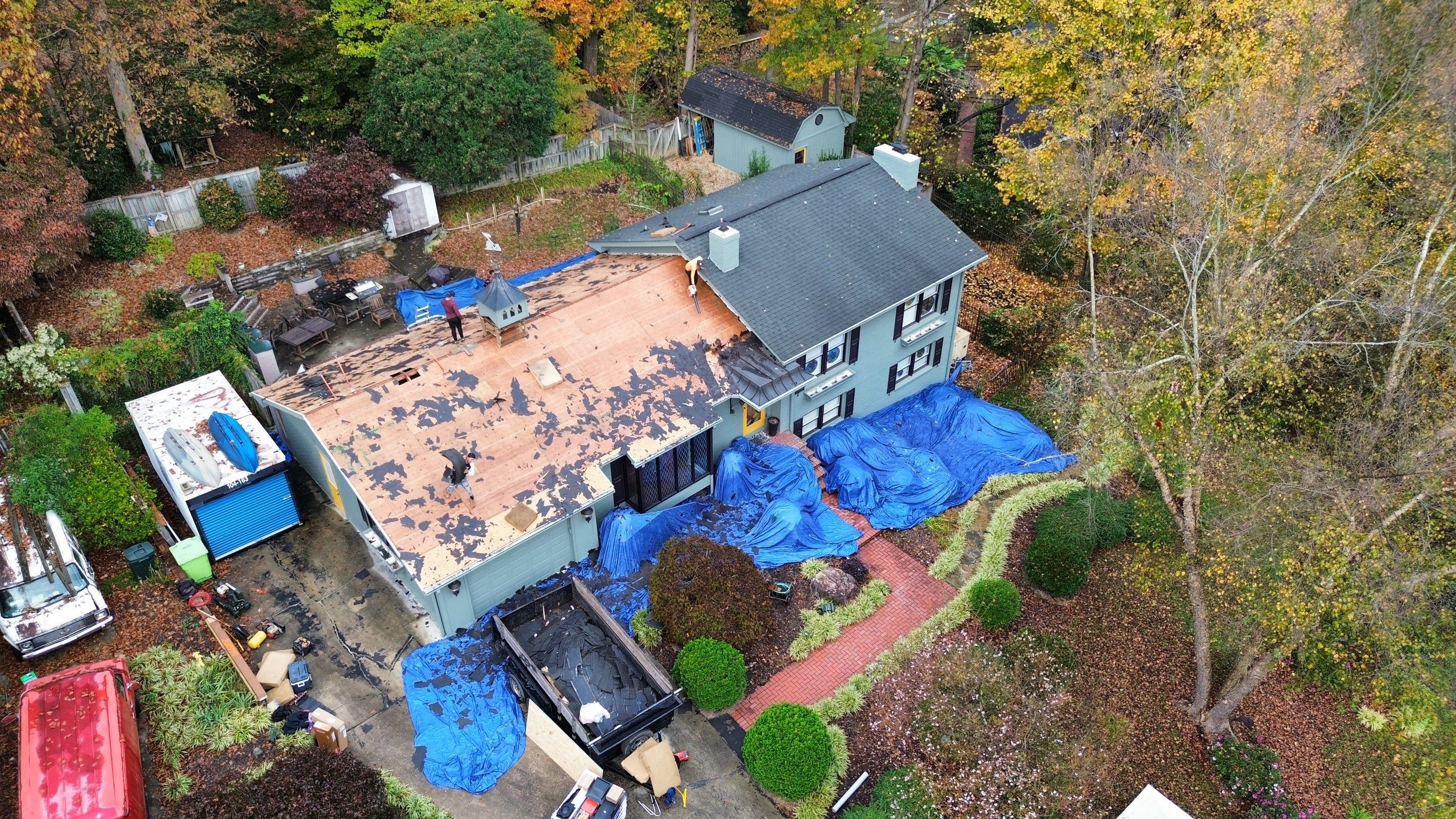 GAF HDZ Charcoal by Skybird Roofing