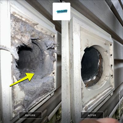 Dryer Vent Cleaning / Transition Duct