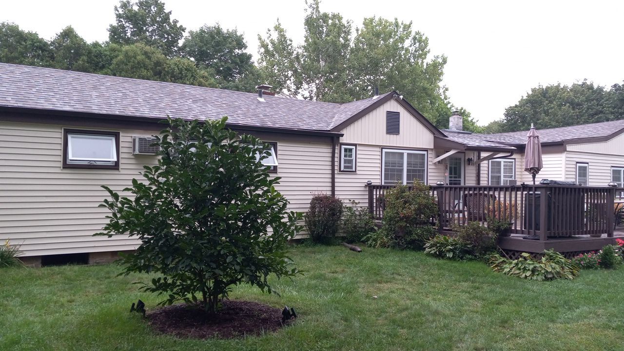 Residential Roofing Installation using Owens Corning Duration Brownwood by A Plus Exterior