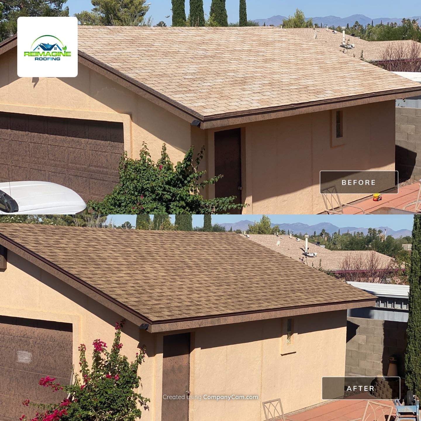Sand Castle Shingles by Reimagine Roofing