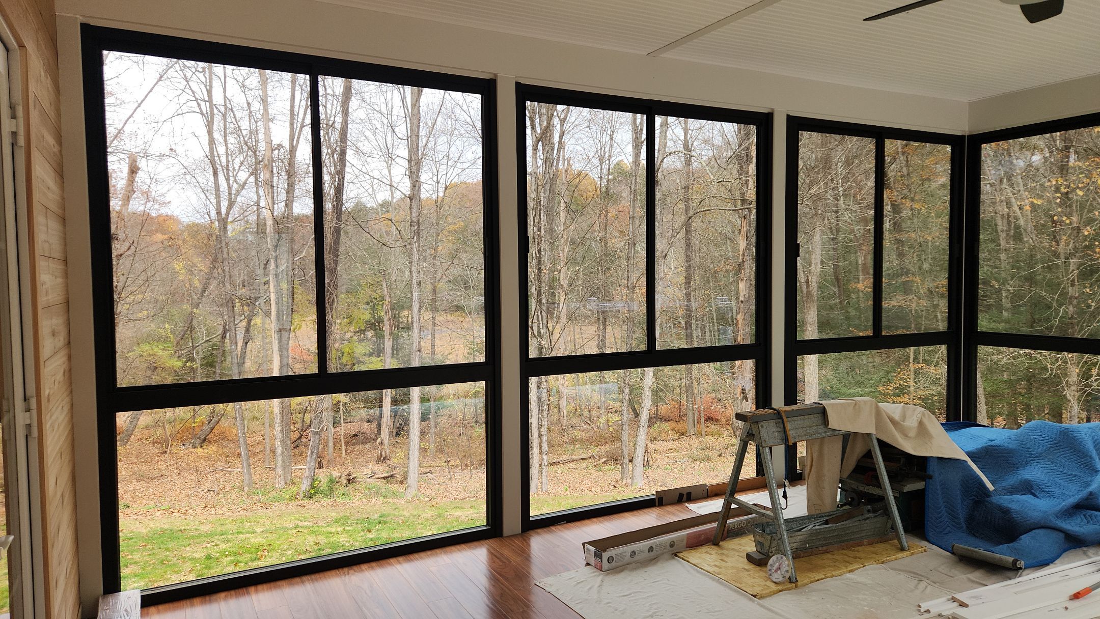 Summer Space Porch Enclosure by DiGiorgi Roofing and Siding Inc