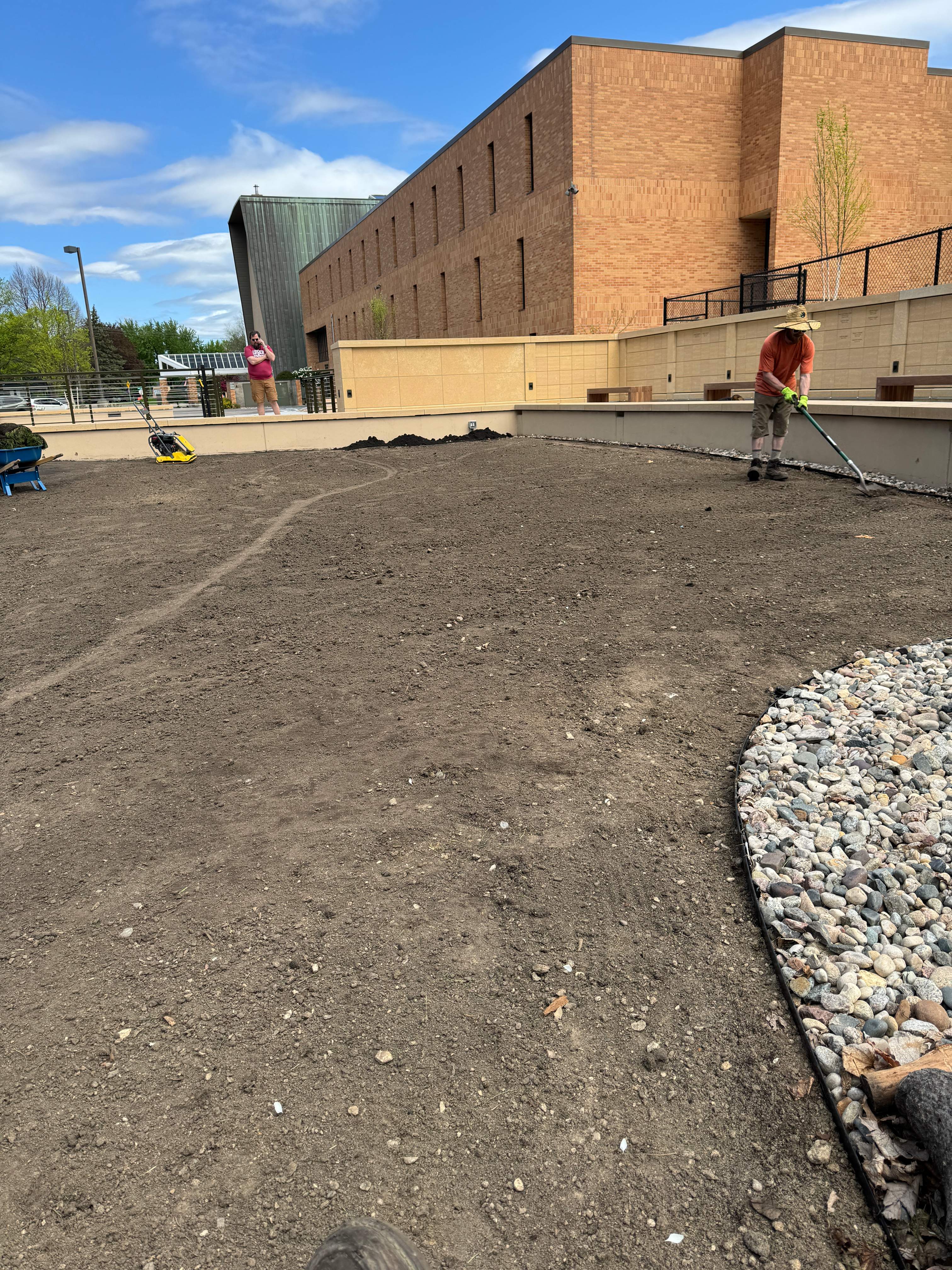 Grade Correction by Sota landscaping