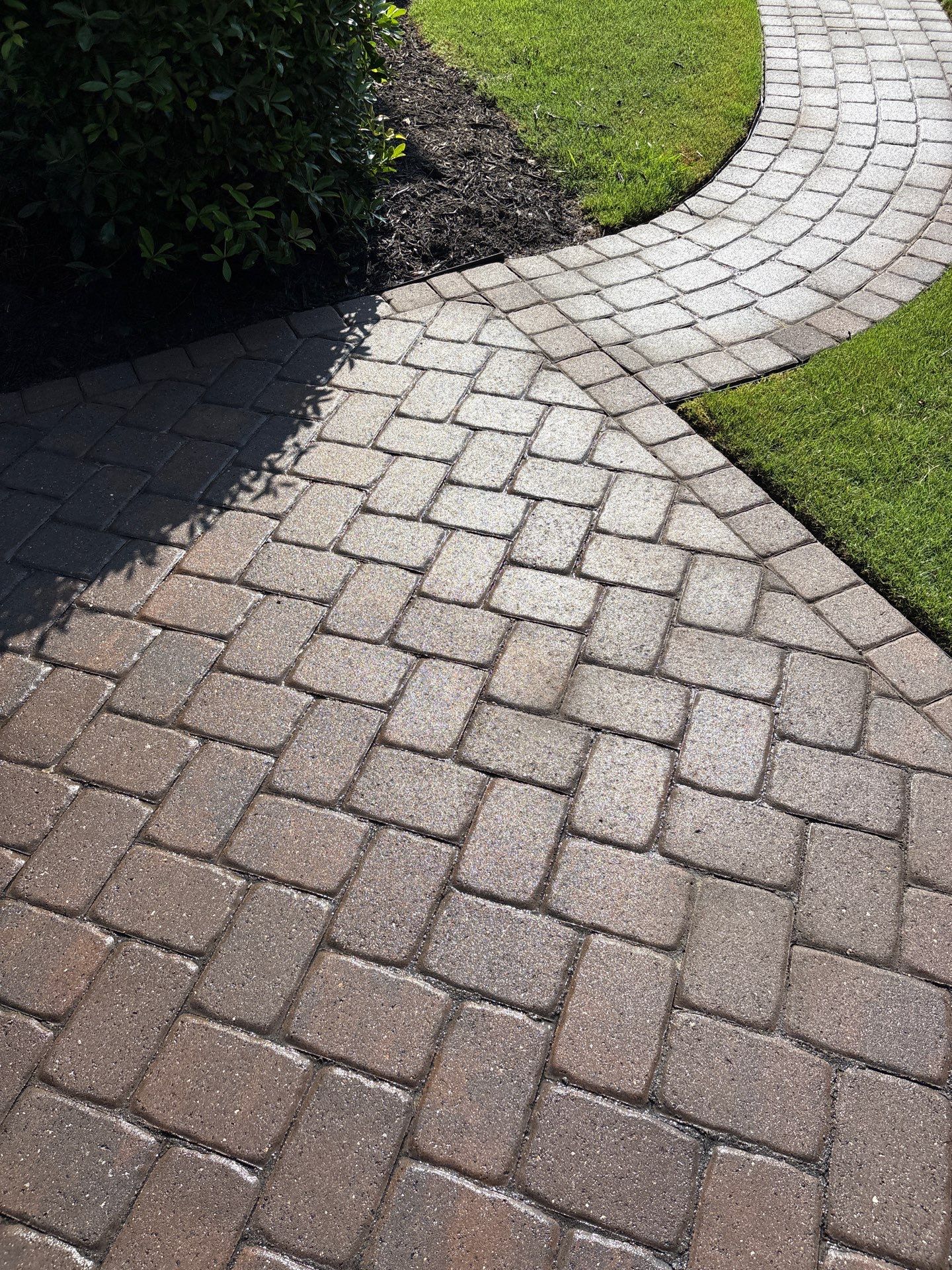 Paver Patio using Concrete Sealant by DuraSeal