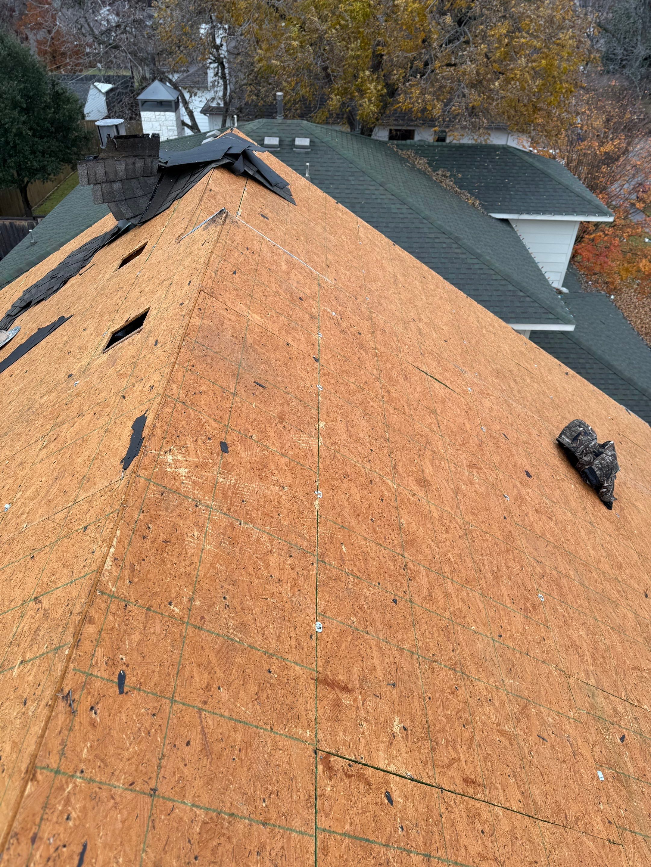 Residential Roof Replacement using GAF HDZ - Weathered Wood by Elite Roofing LLC