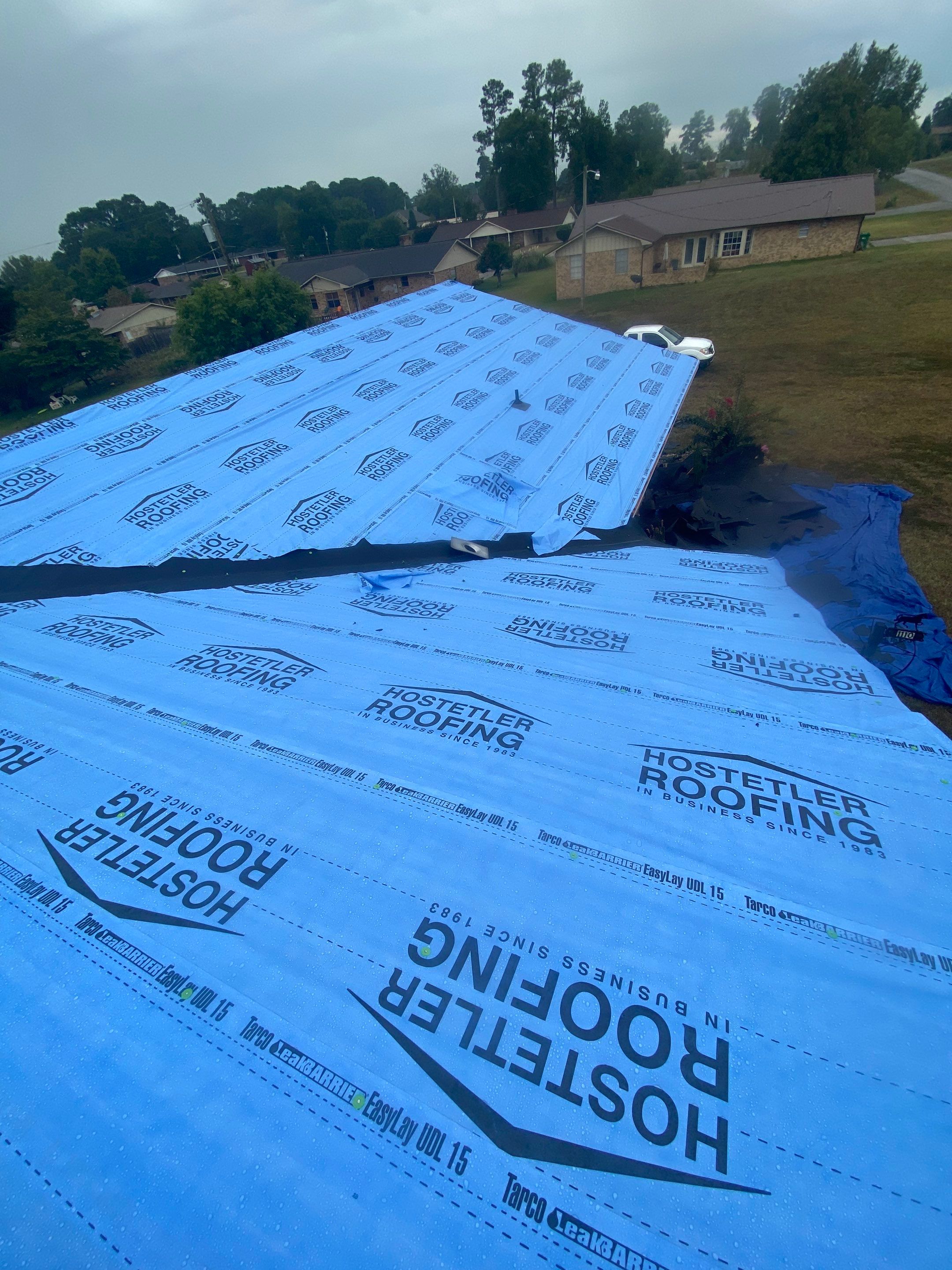 Residential Shingle Reroof using Malarkey Vista by Hostetler Roofing