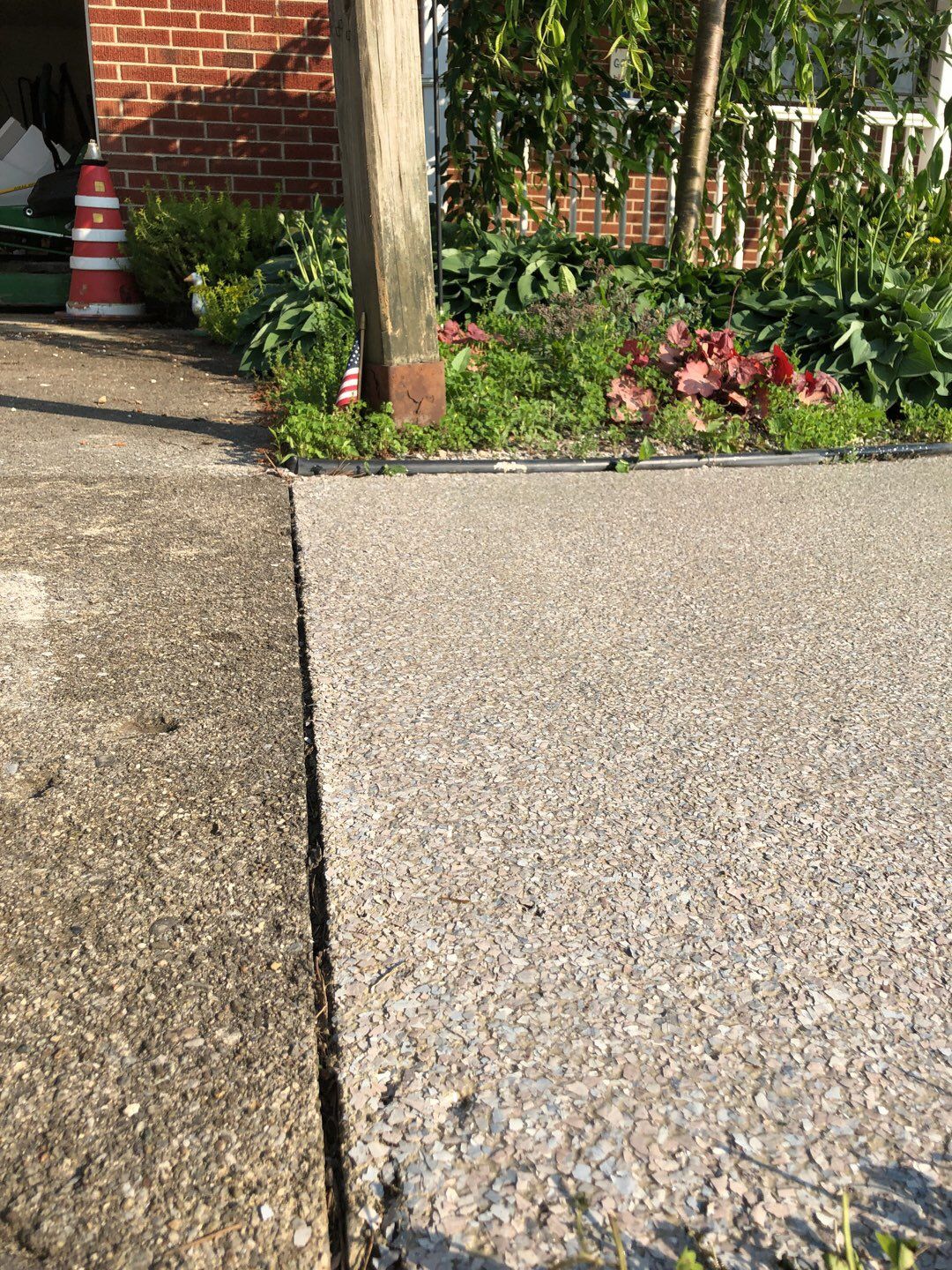 Patio Installation using Fieldstone by Your1DayFloor.com