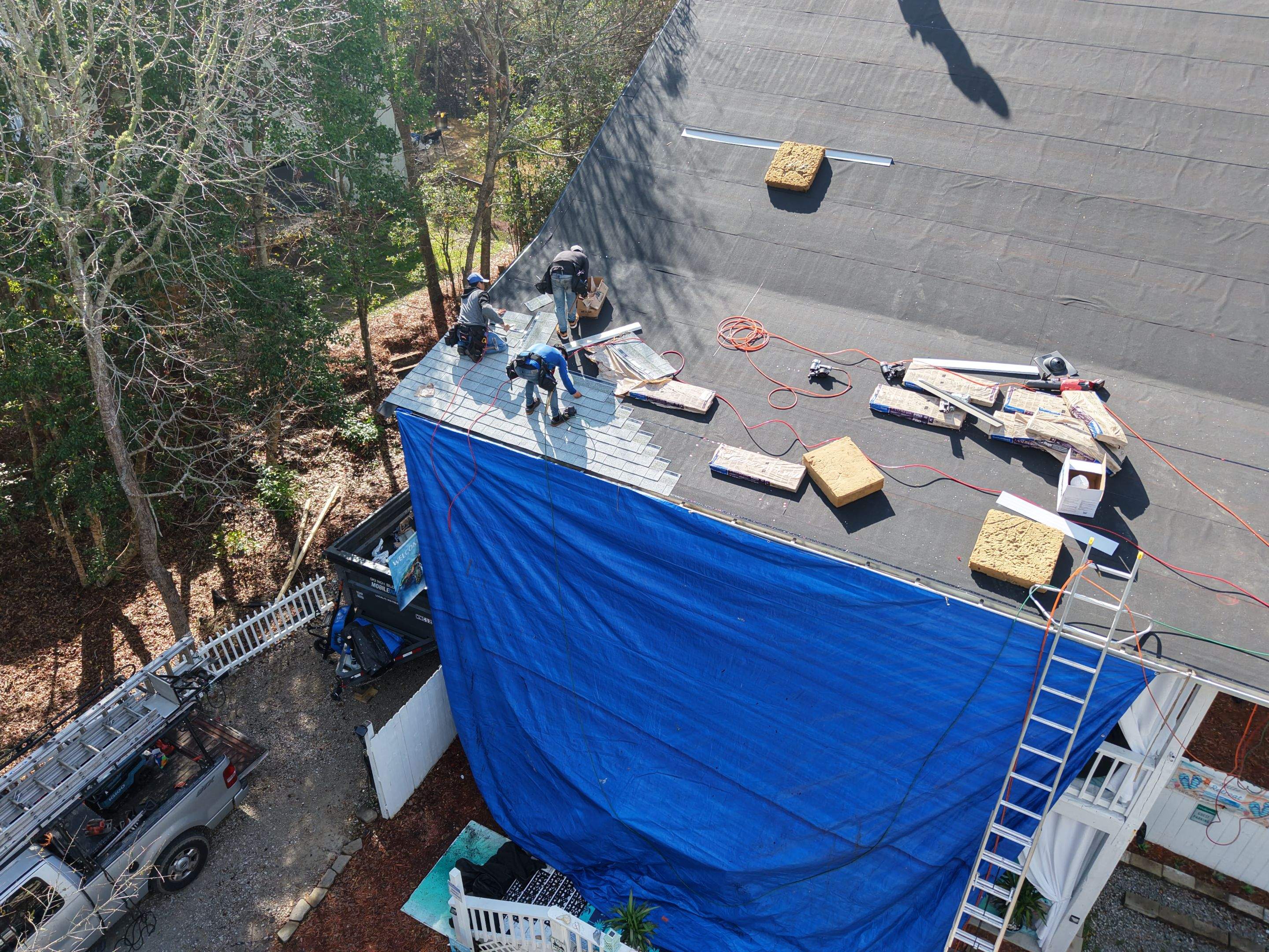 Fortified Roof Replacement using Landmark Pro Colonial Slate by RGR Construction and Roofing, LLC