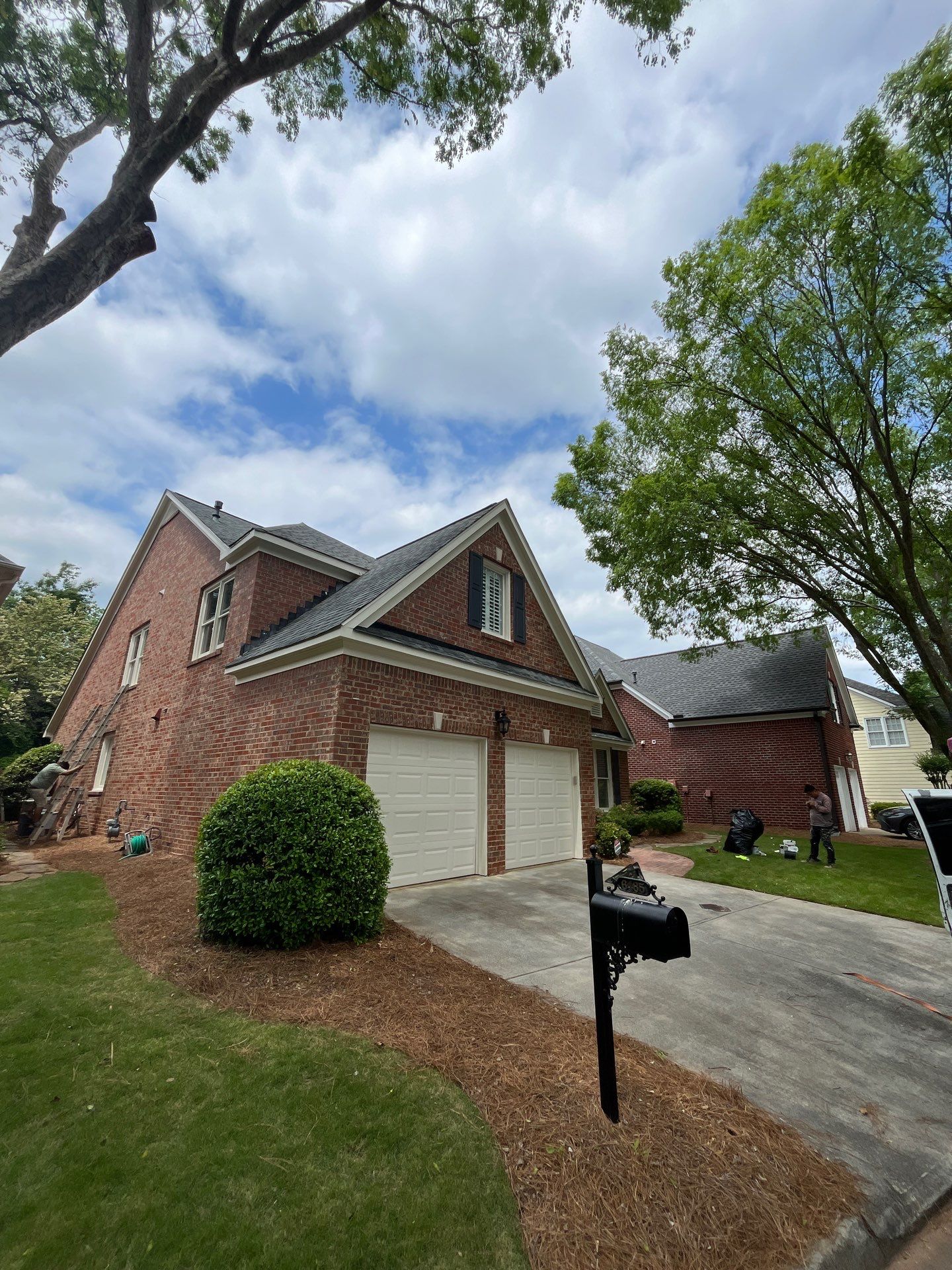 Rotten Wood Replacement, Exterior Paint, and Gutter Replacement by Nelson Exteriors 