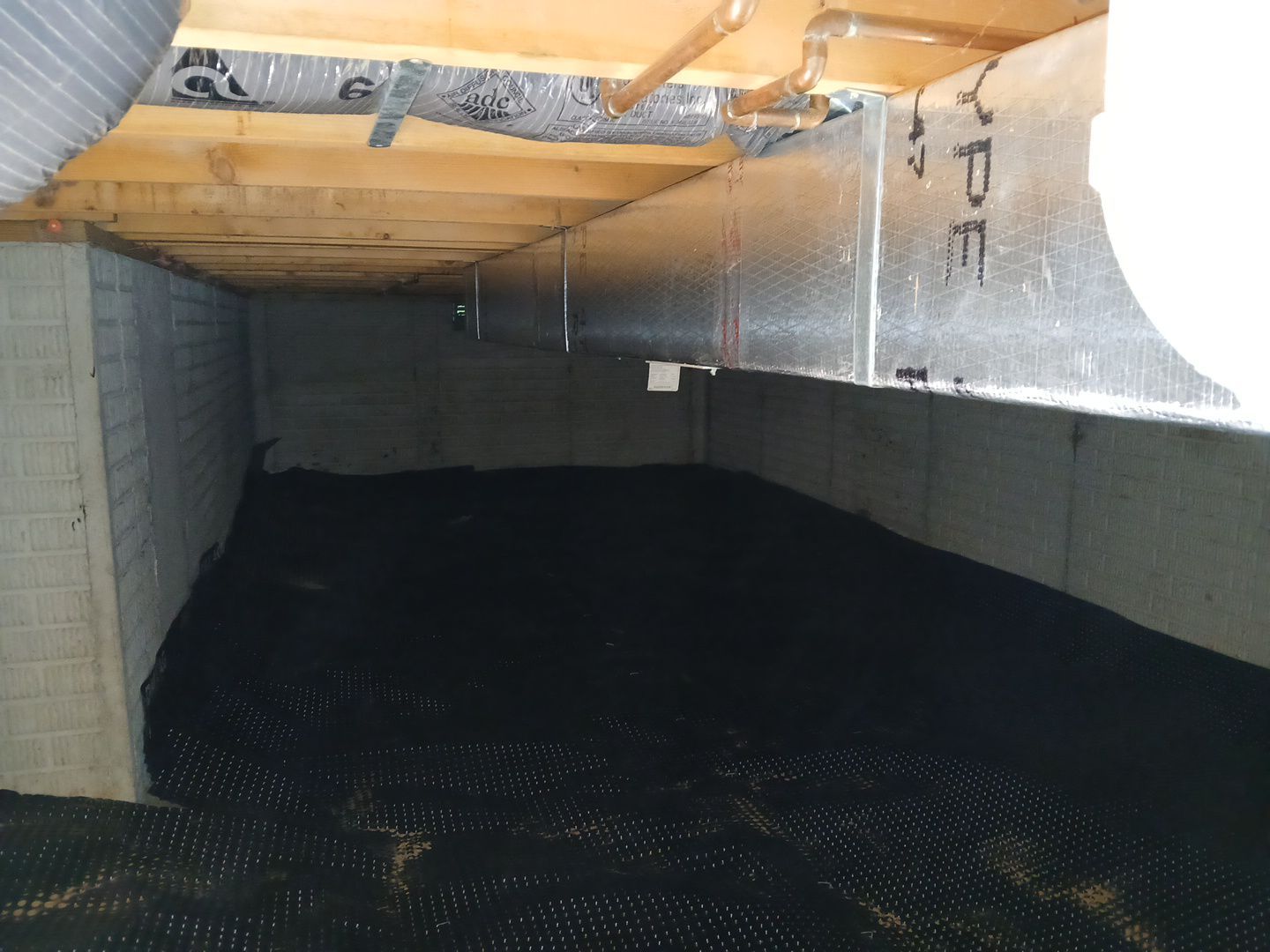 Crawls Repairs - Push Piers, Waterproofing, Insulation, Encapsulation, Brick Tuckpointing by Toledo Basement Repair 