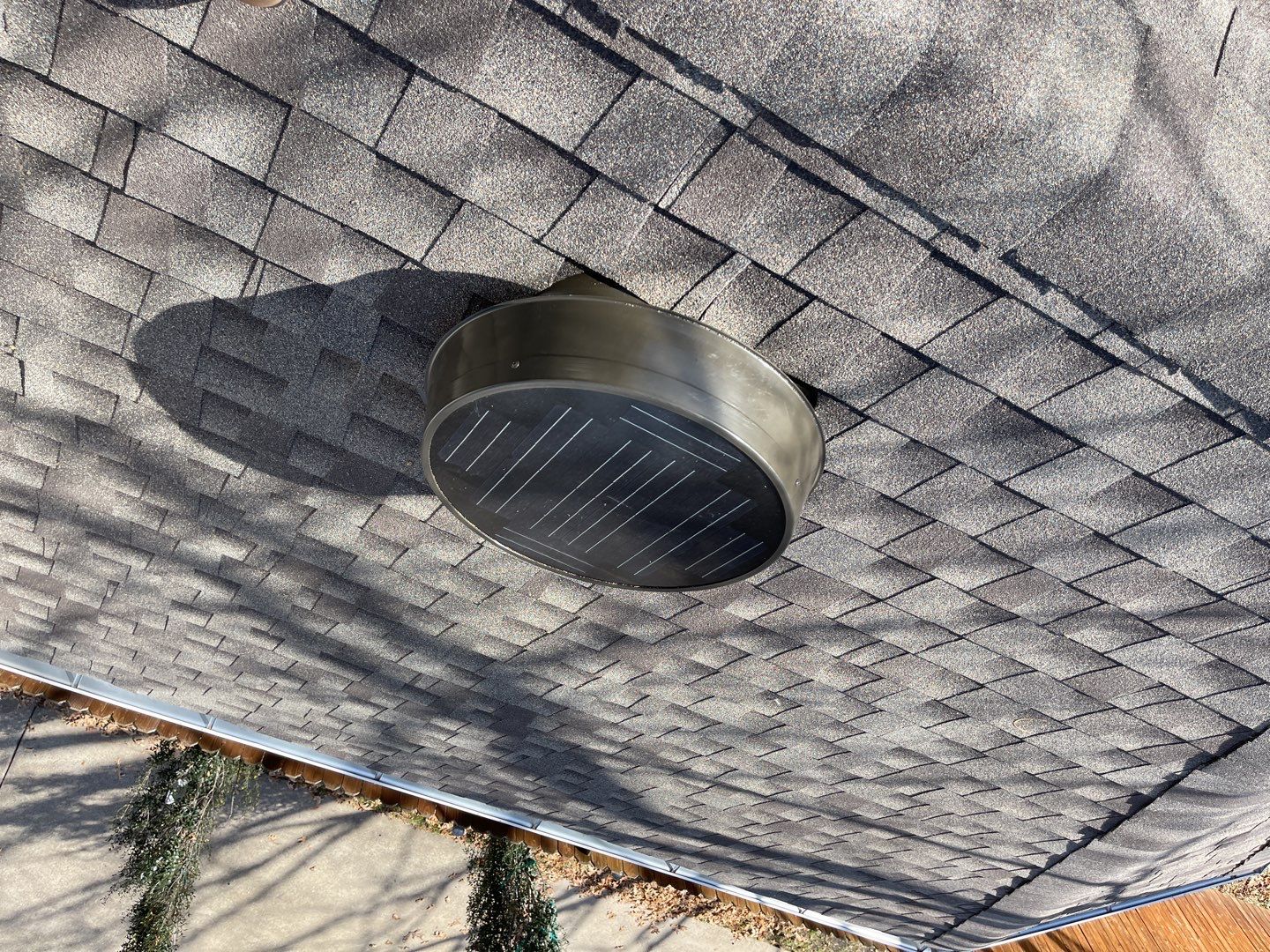 Major storm damage required full roof replacement along with other exterior repairs by First United Roofing & Construction